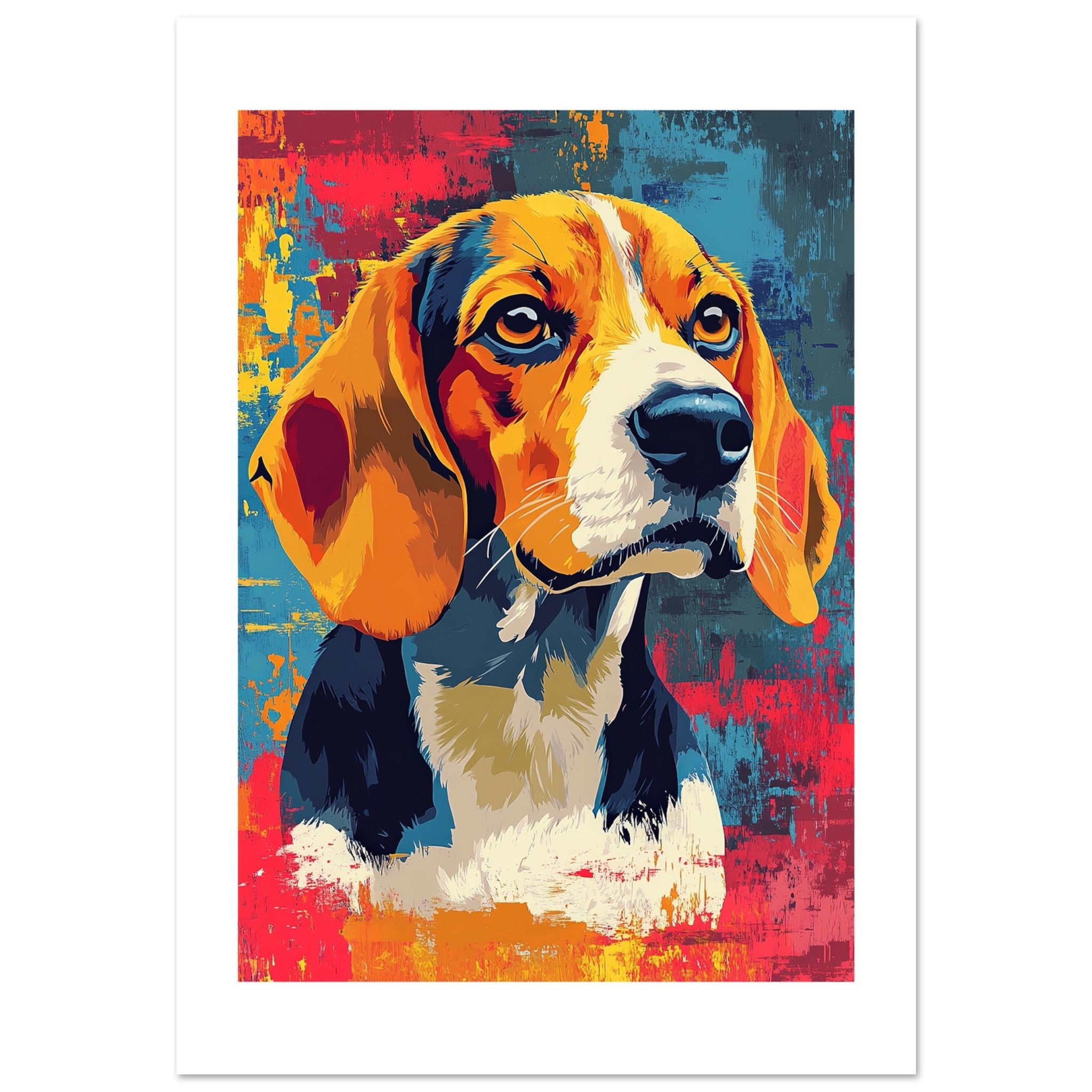 Beagle poster / Beagle Art Work / Beagle Print