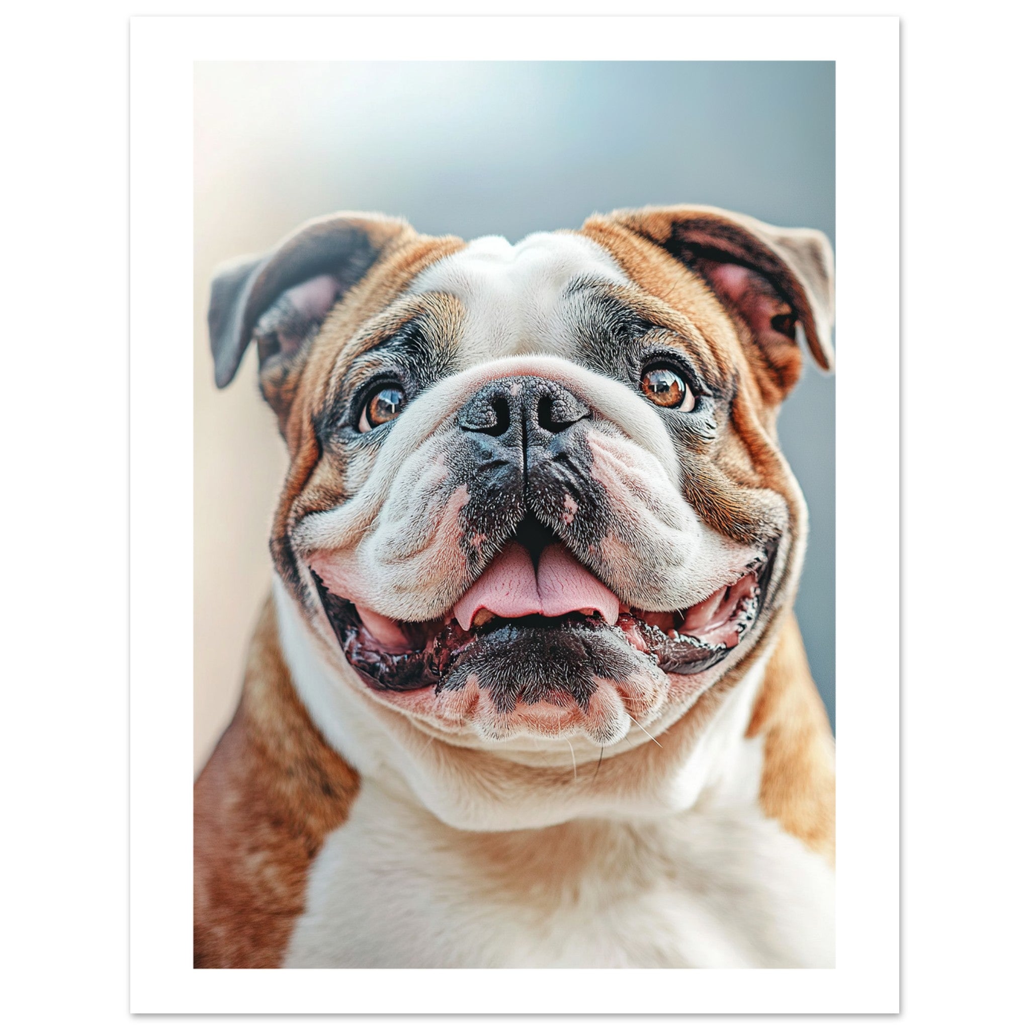 Bulldog Poster / Bulldog Art Work / Bulldog Print