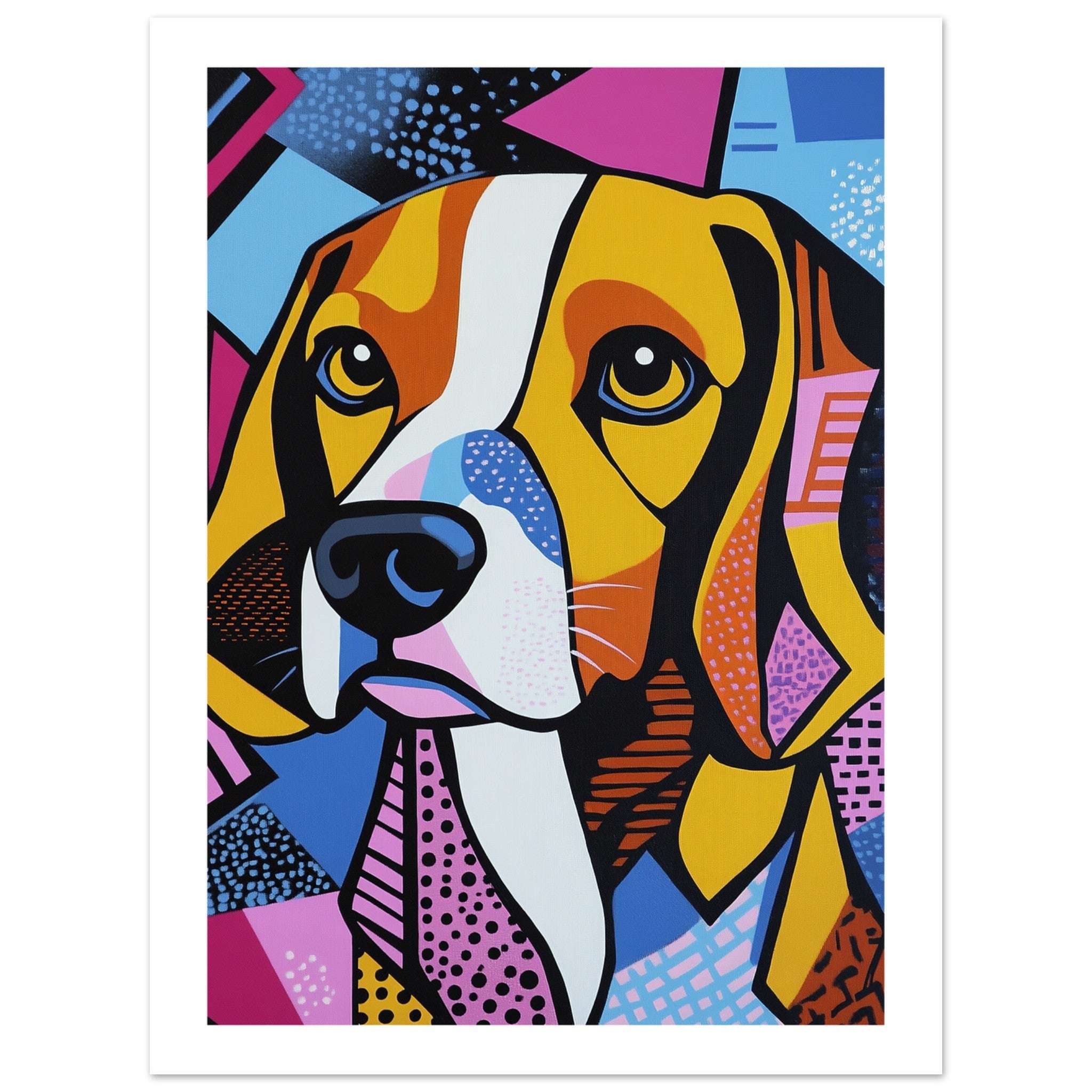 Beagle poster / Beagle Art Work / Beagle Print