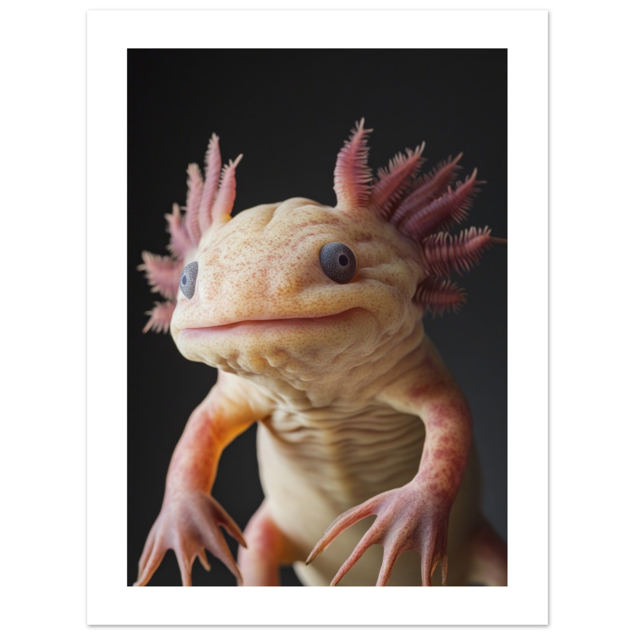 Axolotl portrait 3