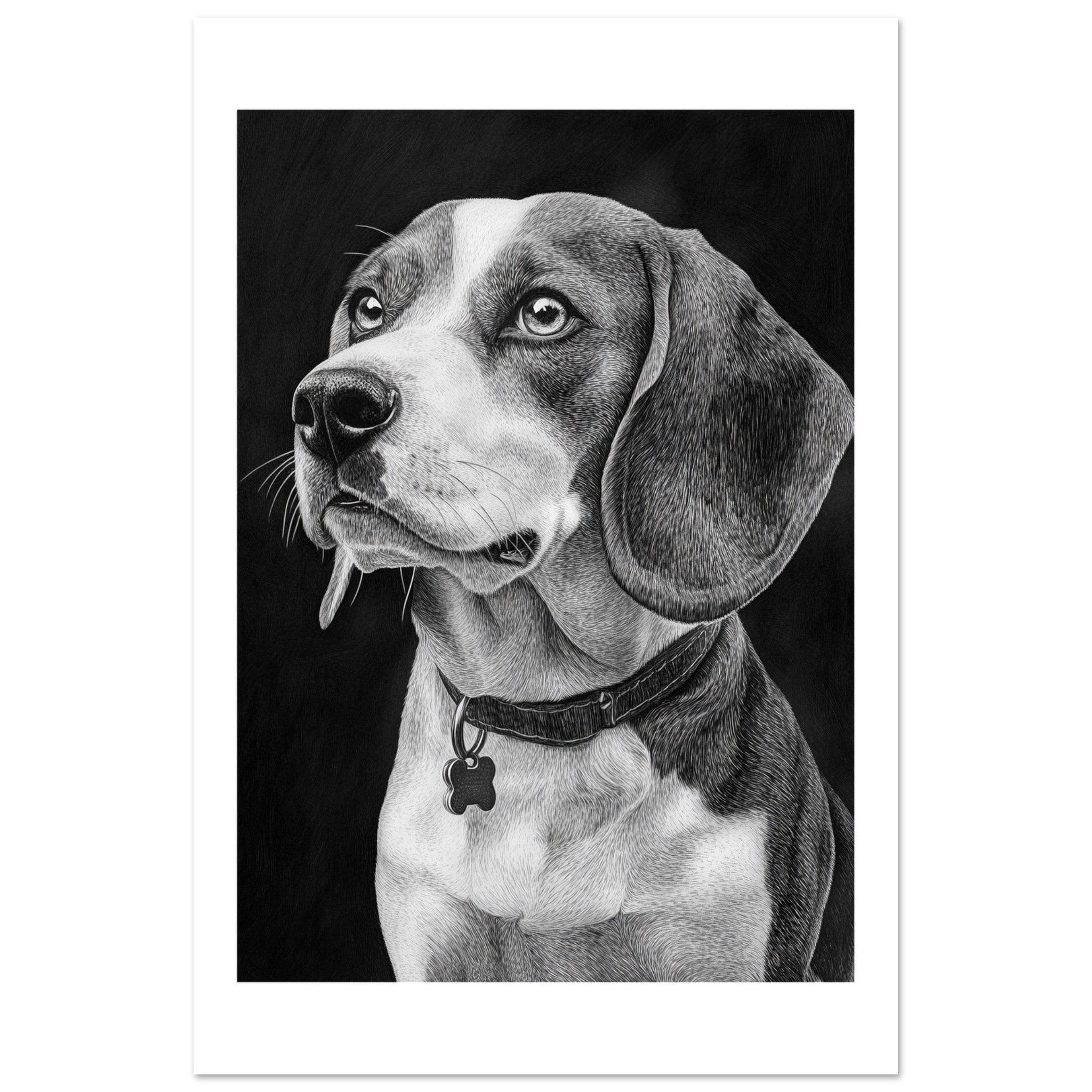 Beagle poster / Beagle Art Work / Beagle Print