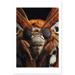 Atlas Moth portrait
