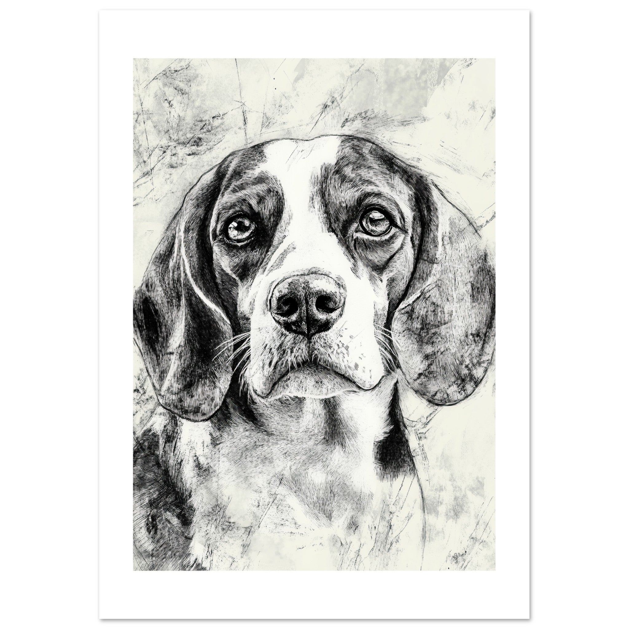 Beagle poster / Beagle Art Work / Beagle Print