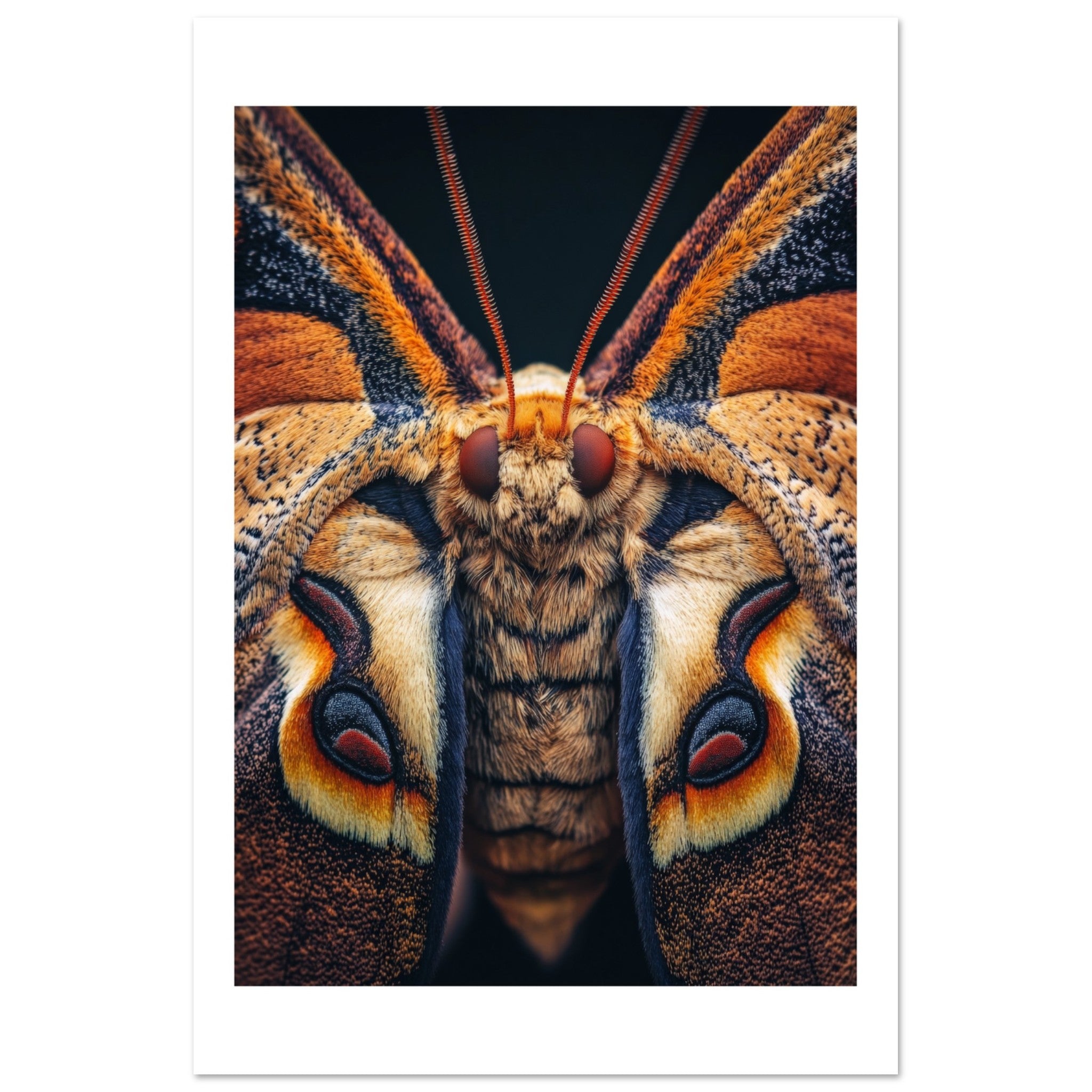 Atlas Moth portrait 1