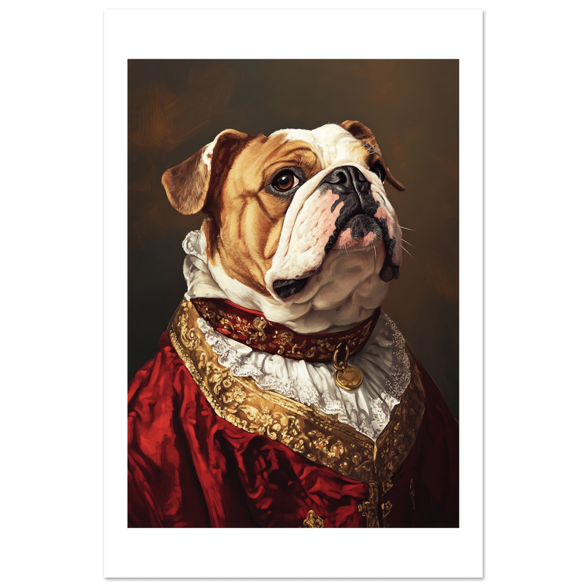 Bulldog Poster / Bulldog Art Work / Bulldog Print