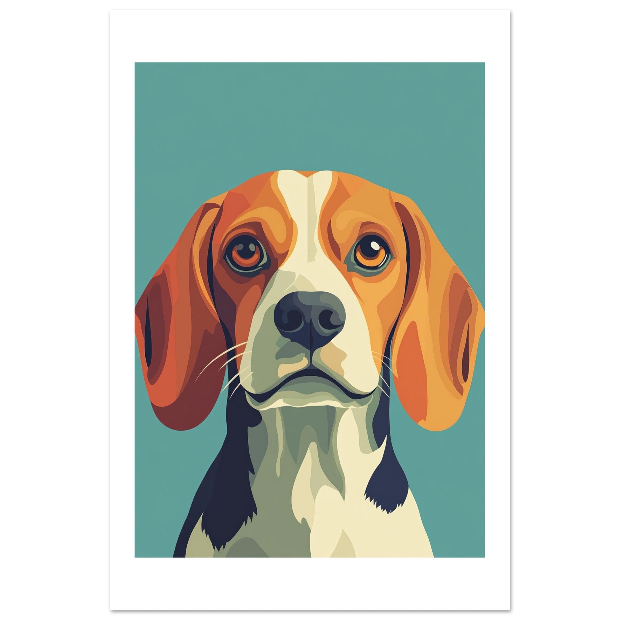 Beagle poster / Beagle Art Work / Beagle Print
