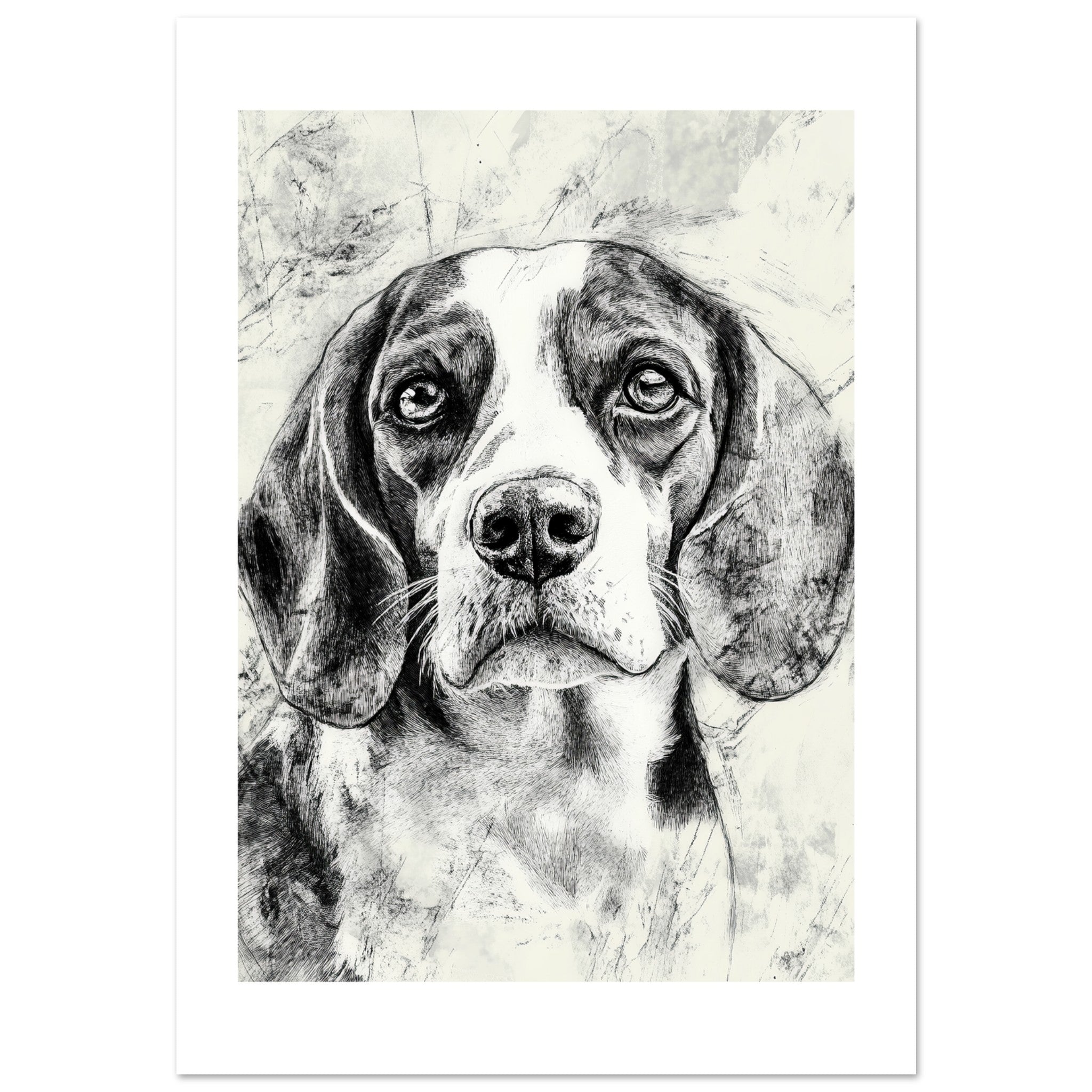 Beagle poster / Beagle Art Work / Beagle Print
