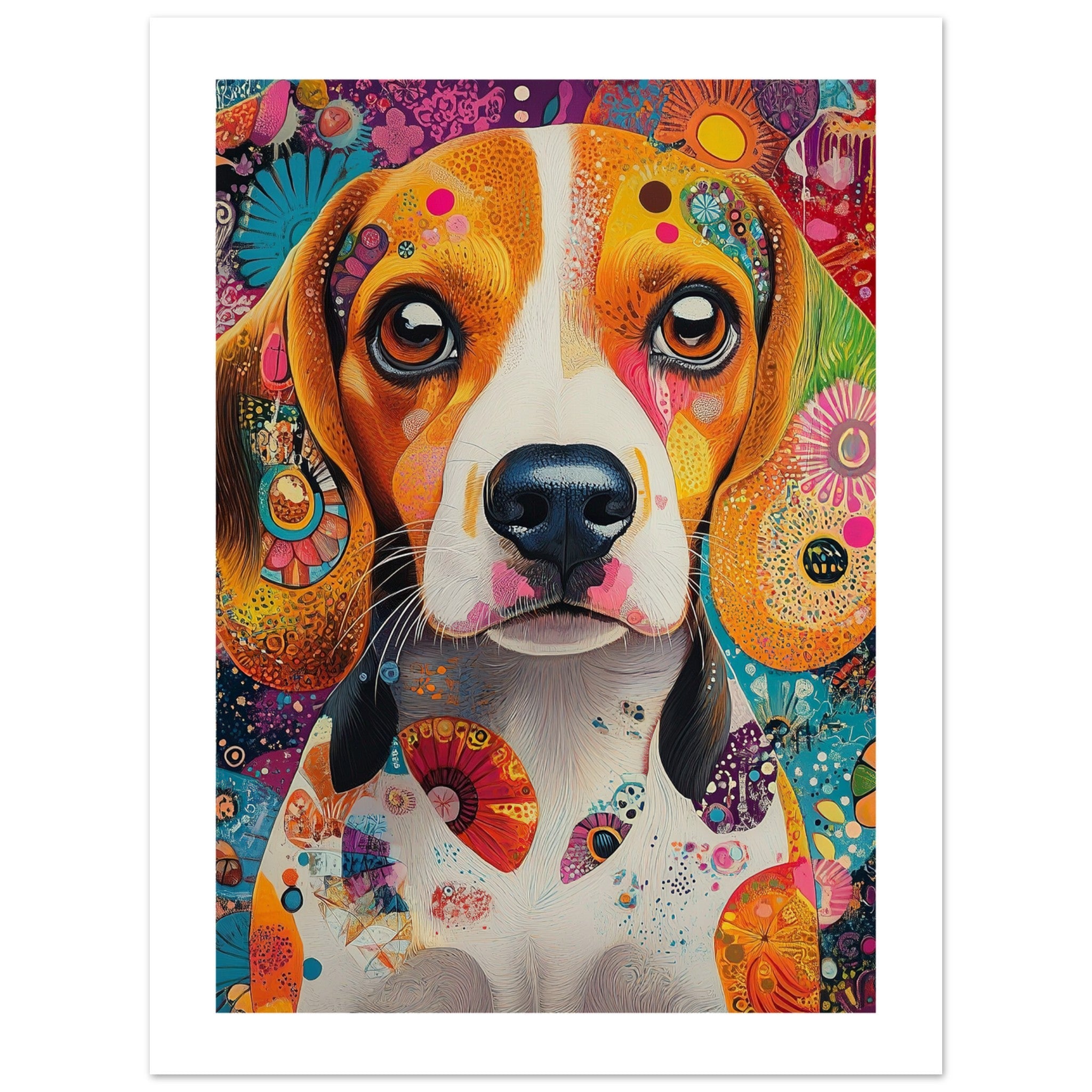 Beagle poster / Beagle Art Work / Beagle Print