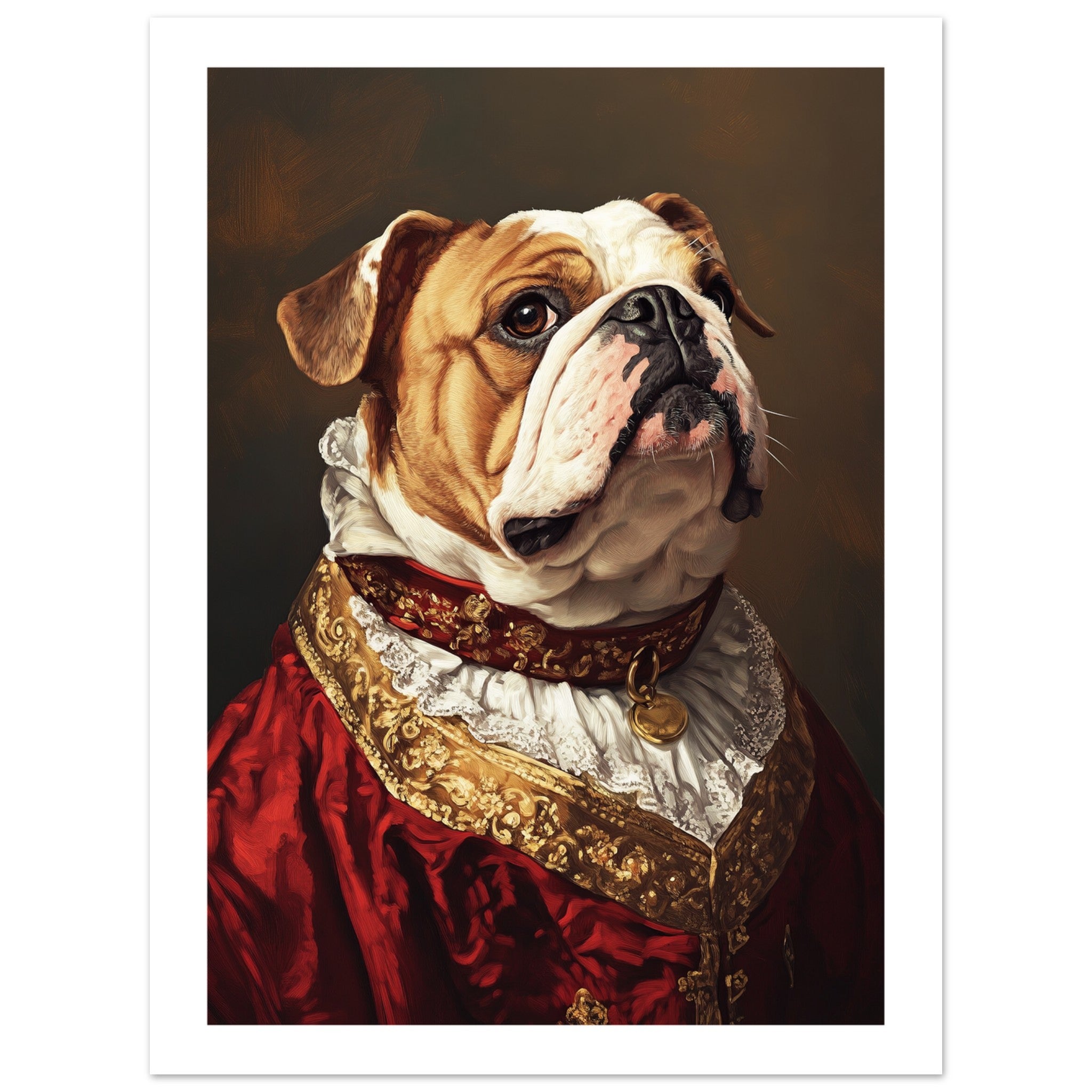 Bulldog Poster / Bulldog Art Work / Bulldog Print