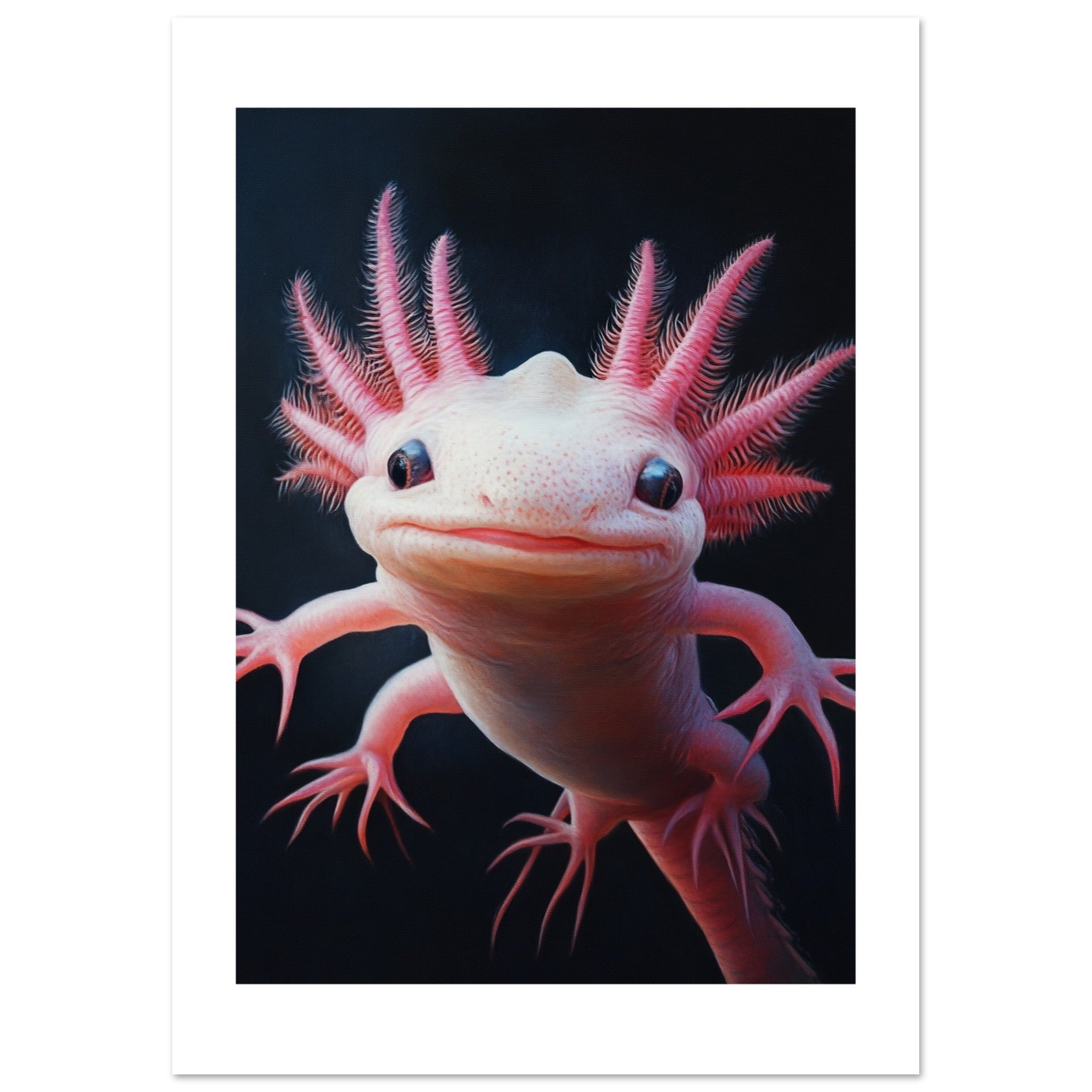 Axolotl portrait 1