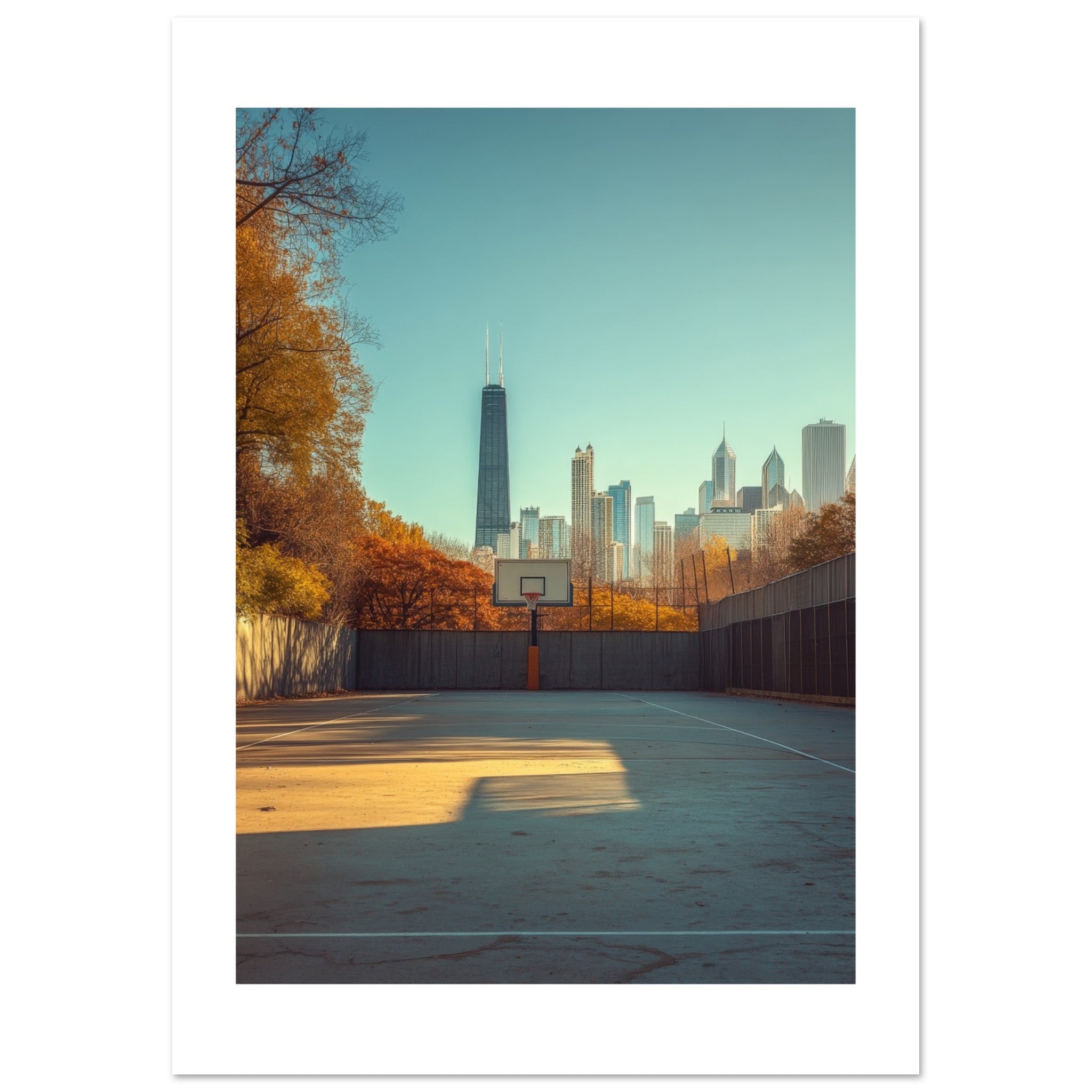 Basketball Court in Chicago