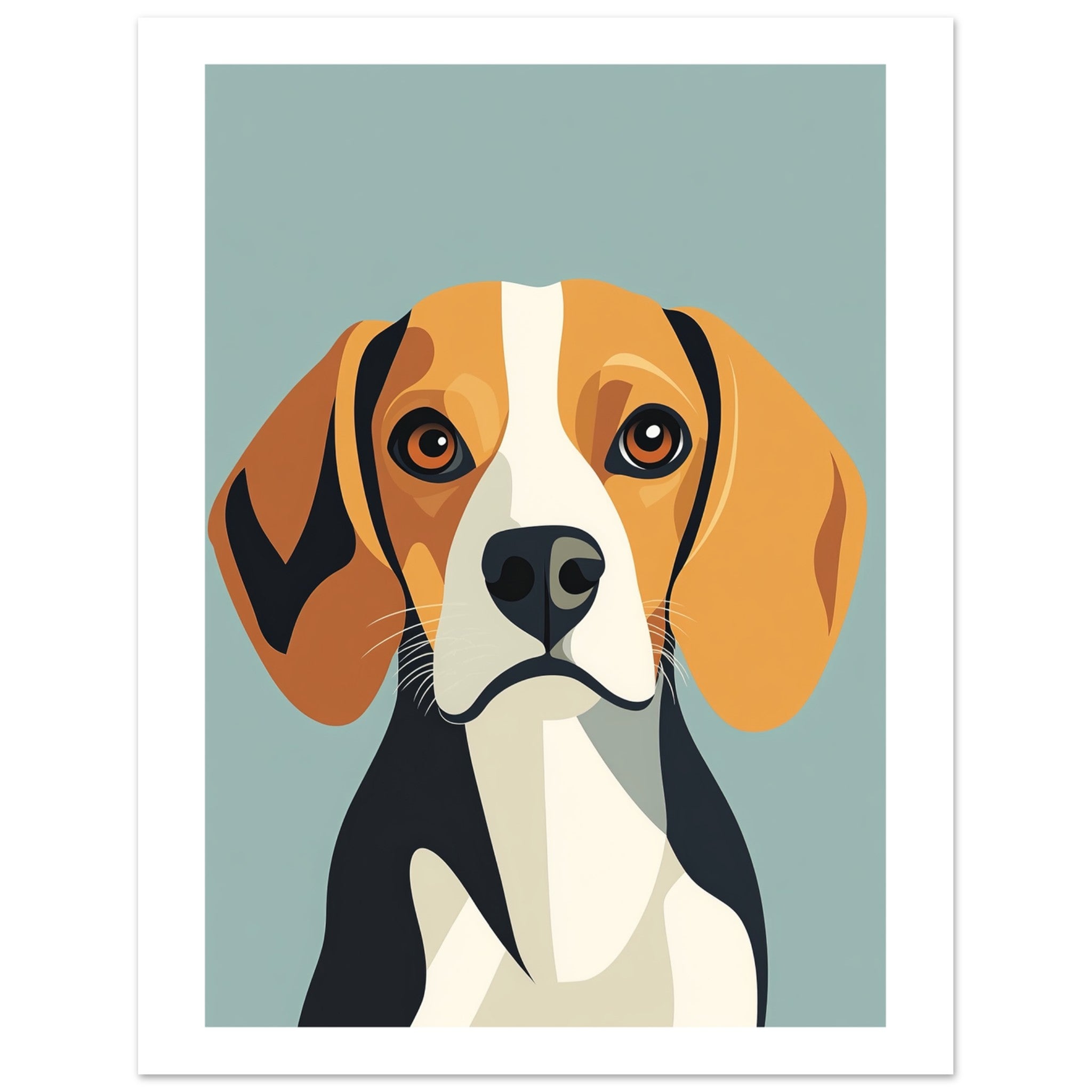 Beagle poster / Beagle Art Work / Beagle Print