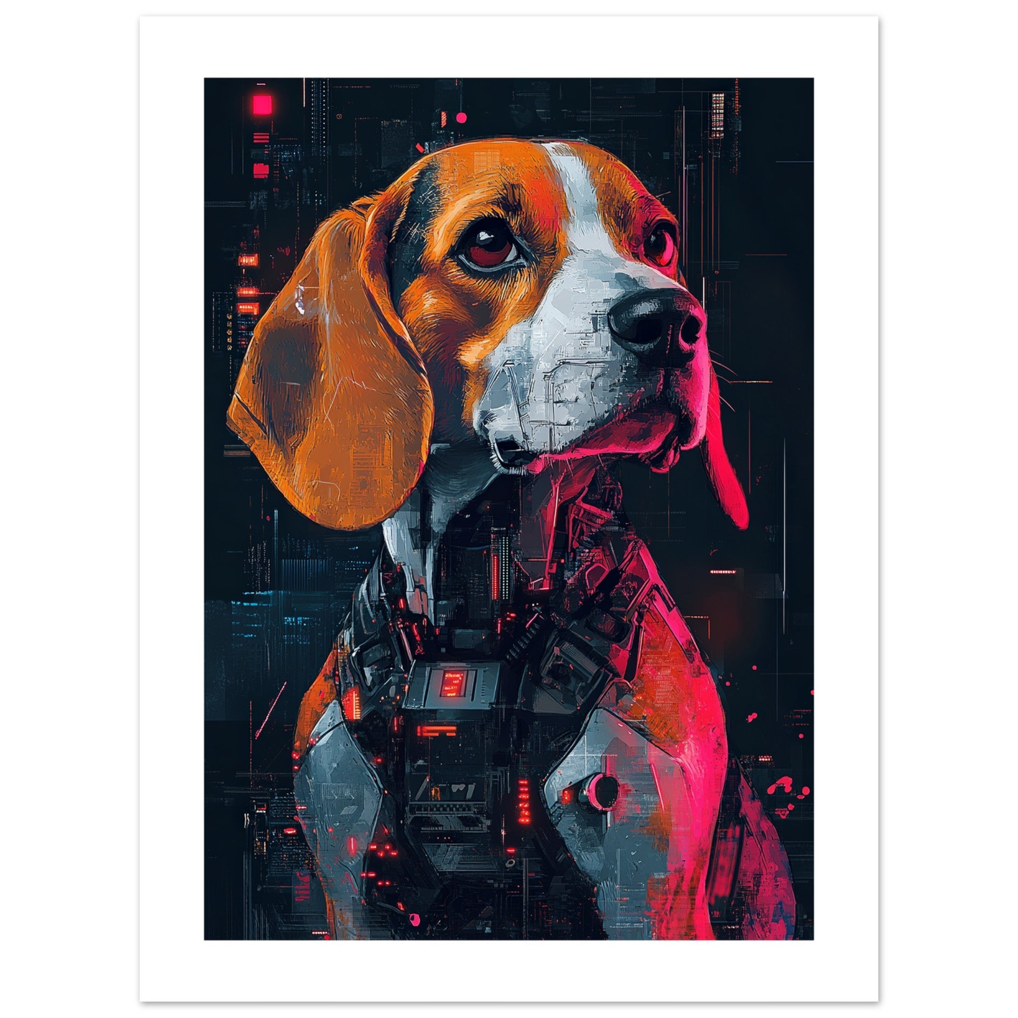 Beagle poster / Beagle Art Work / Beagle Print
