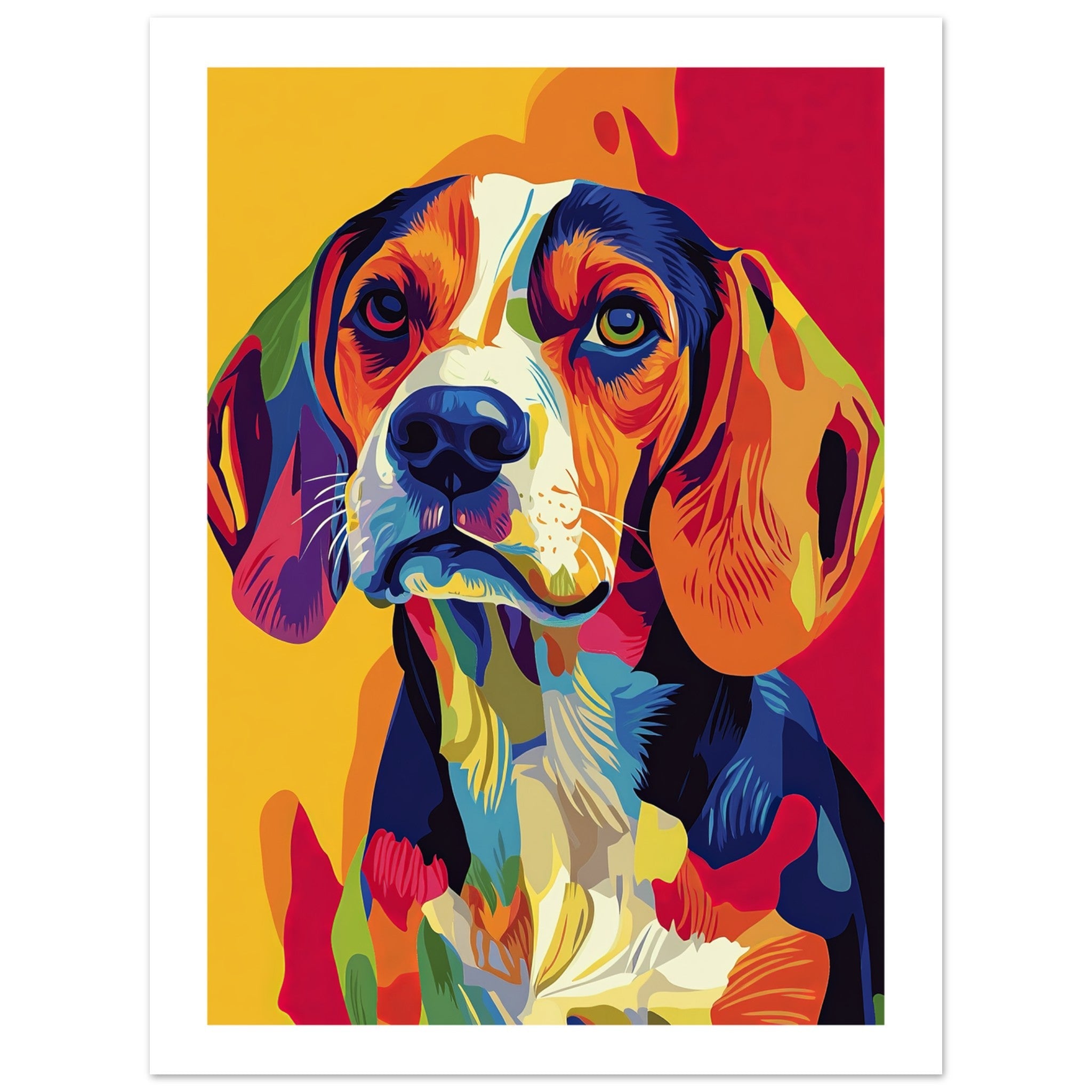 Beagle poster / Beagle Art Work / Beagle Print