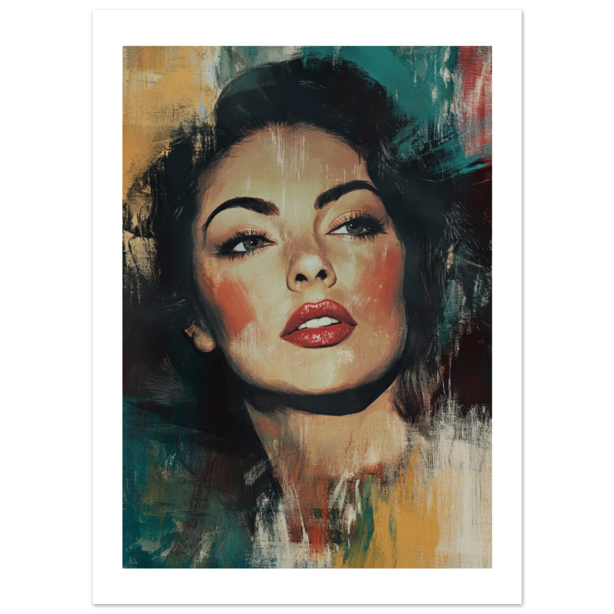 Ava Gardner Poster Art Print // Wall-Art Of Famous Ava Gardner