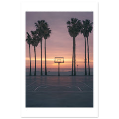Basketball Court in Venice Beach California 1