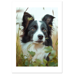Border Collie Poster / Border Collie Art Work / Border Collie Print