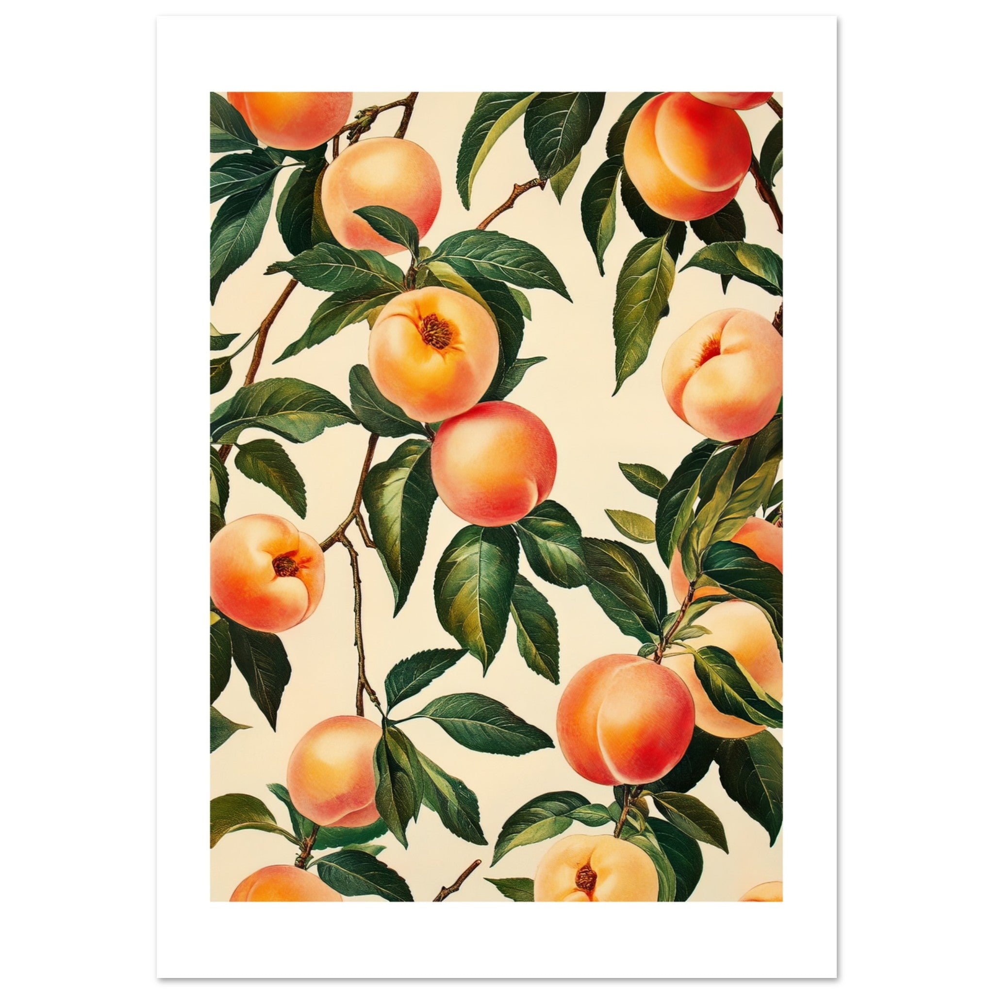 A pattern of Peaches 1