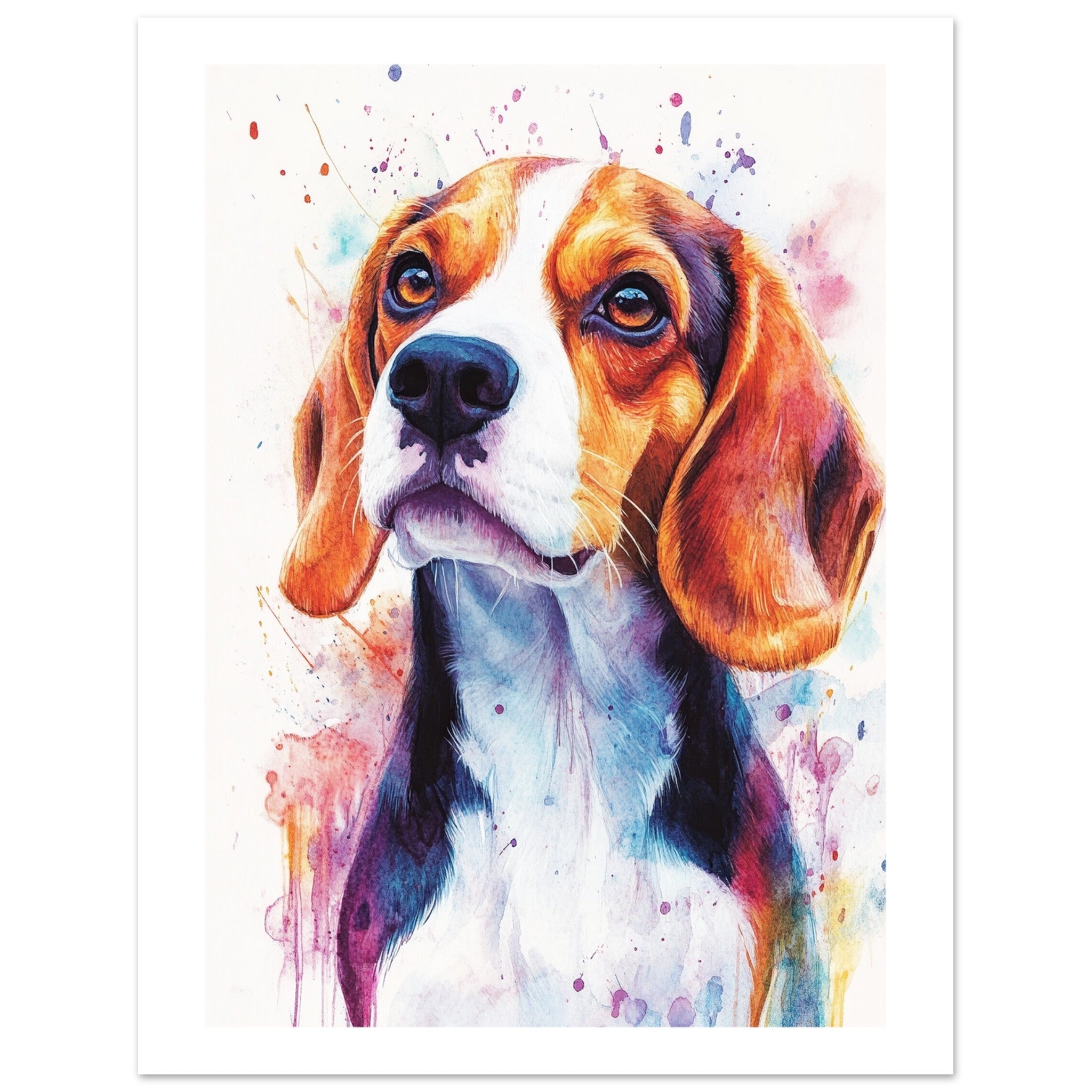 Beagle poster / Beagle Art Work / Beagle Print