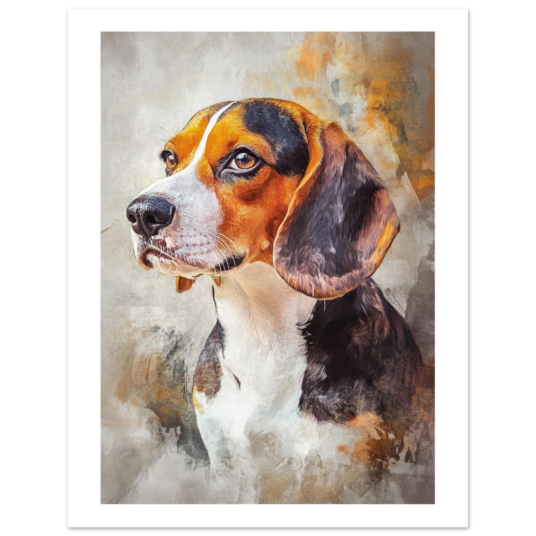 Beagle poster / Beagle Art Work / Beagle Print