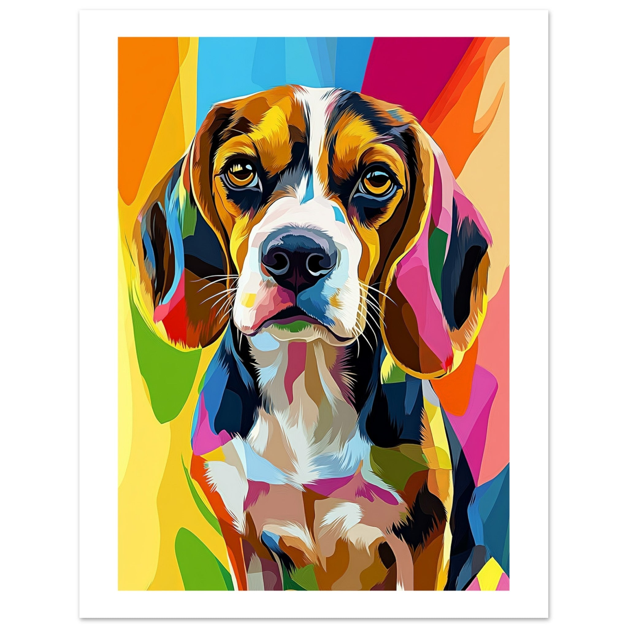 Beagle poster / Beagle Art Work / Beagle Print