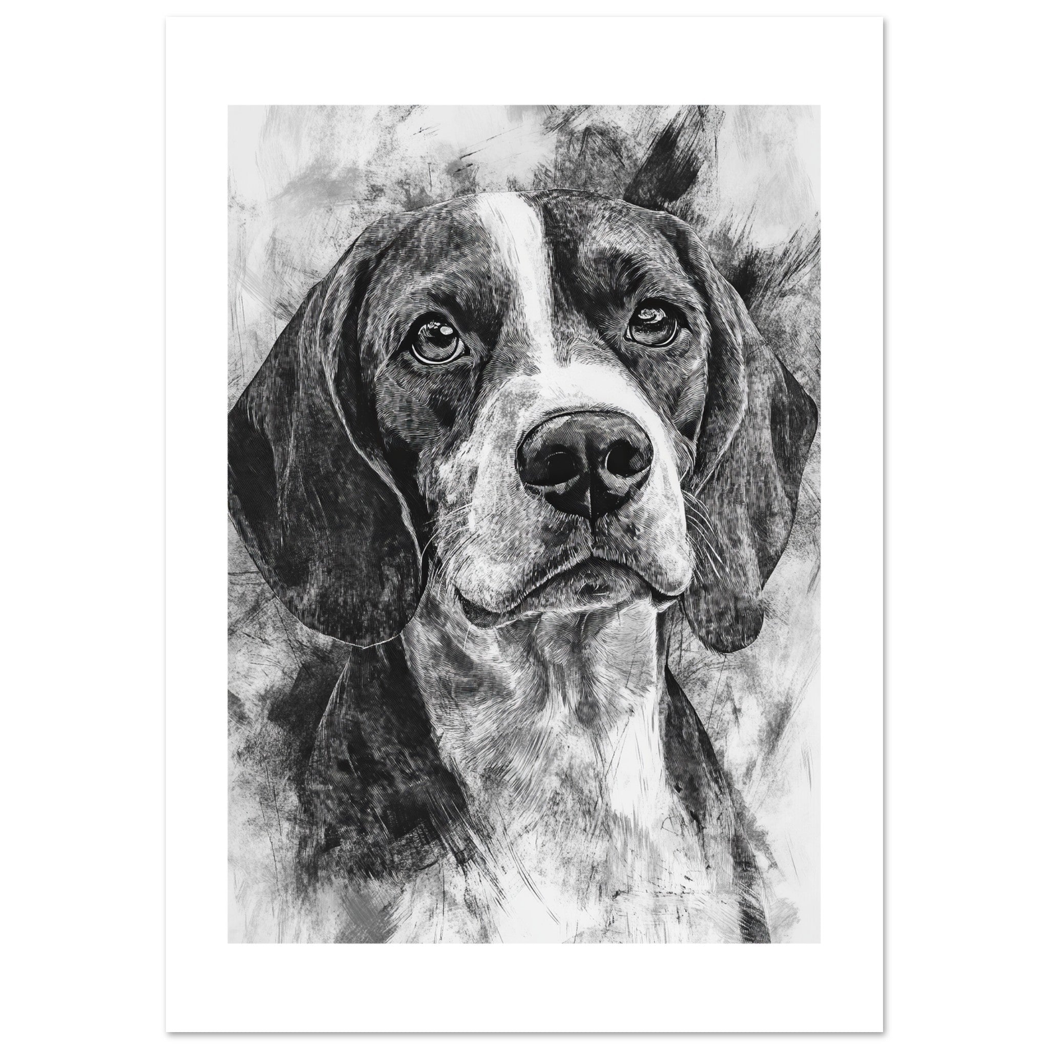 Beagle poster / Beagle Art Work / Beagle Print