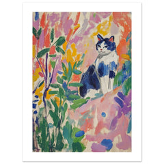 American Curl Cat Inspired by Matisse 3