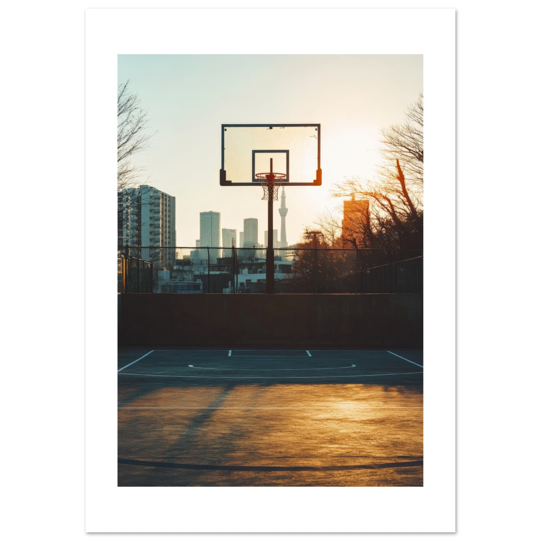 Basketball Court in Tokyo Japan 1
