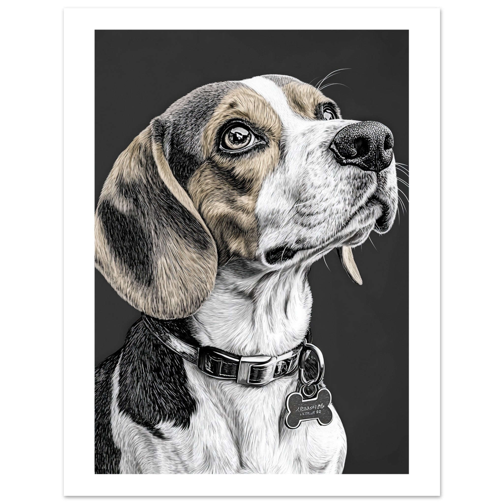 Beagle poster / Beagle Art Work / Beagle Print