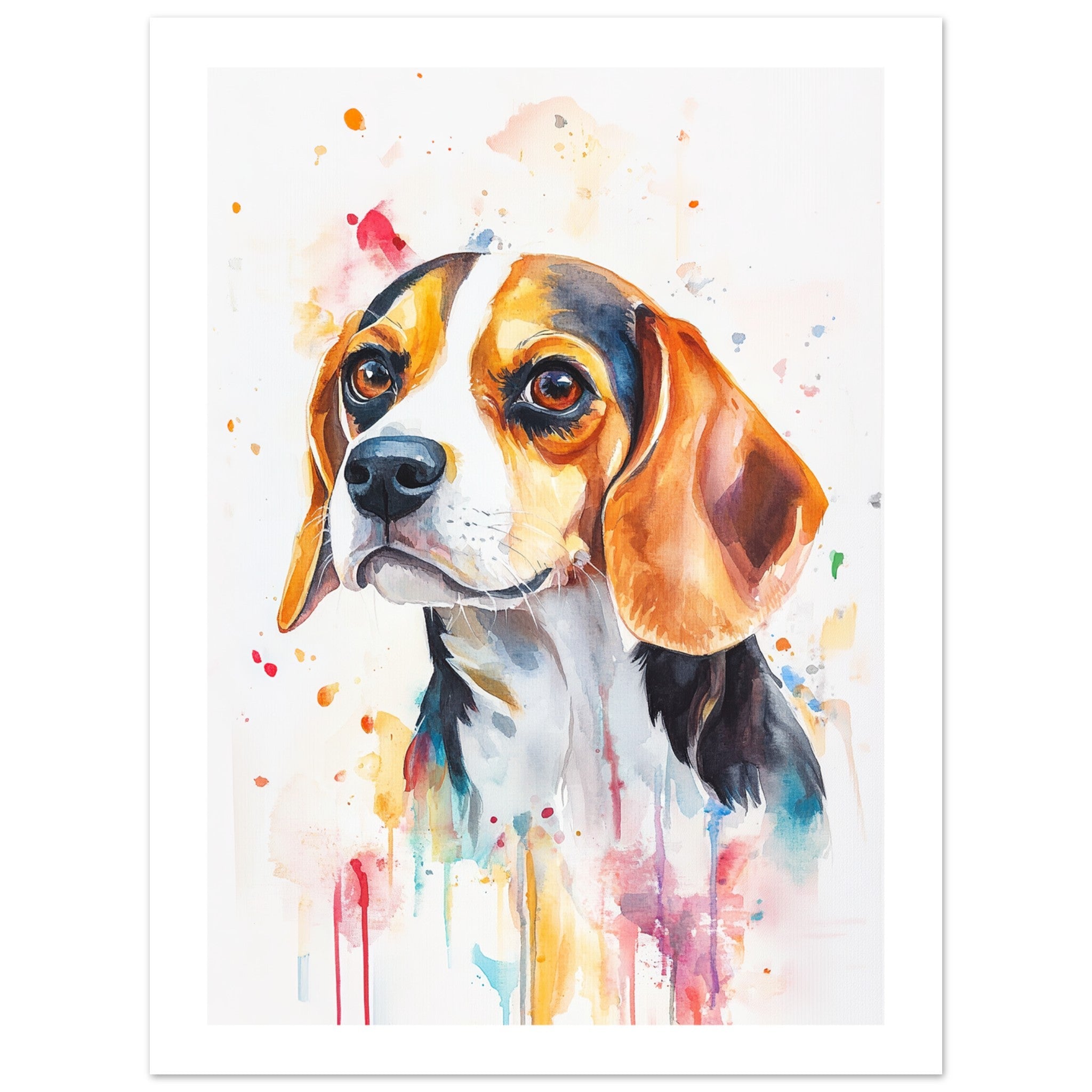 Beagle poster / Beagle Art Work / Beagle Print