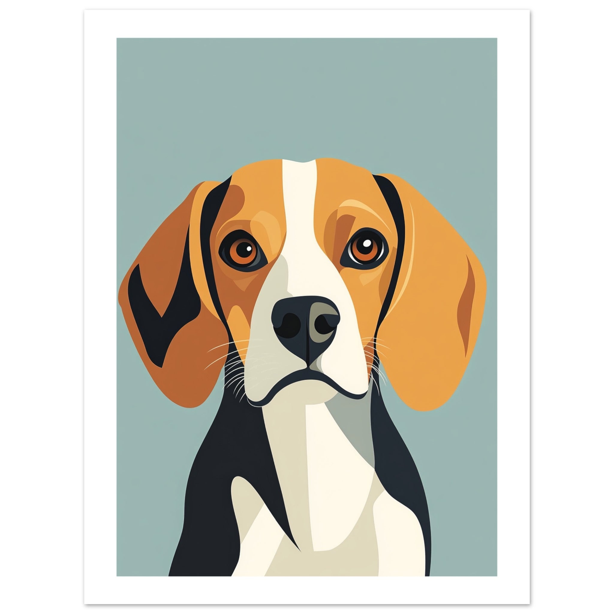 Beagle poster / Beagle Art Work / Beagle Print