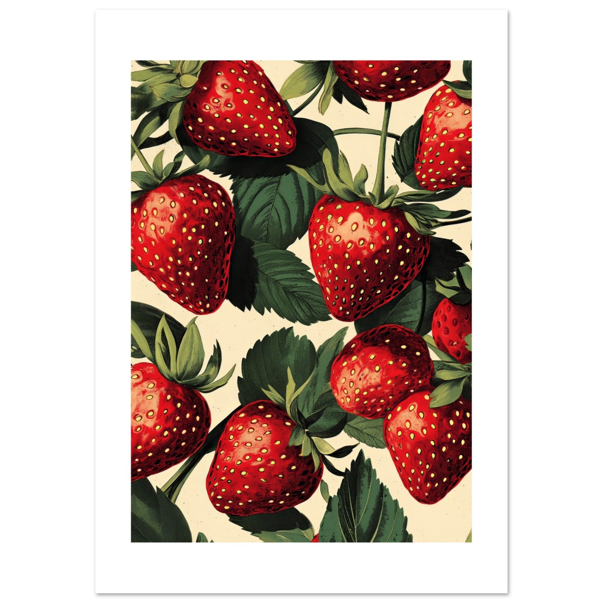 A pattern of Strawberries 1