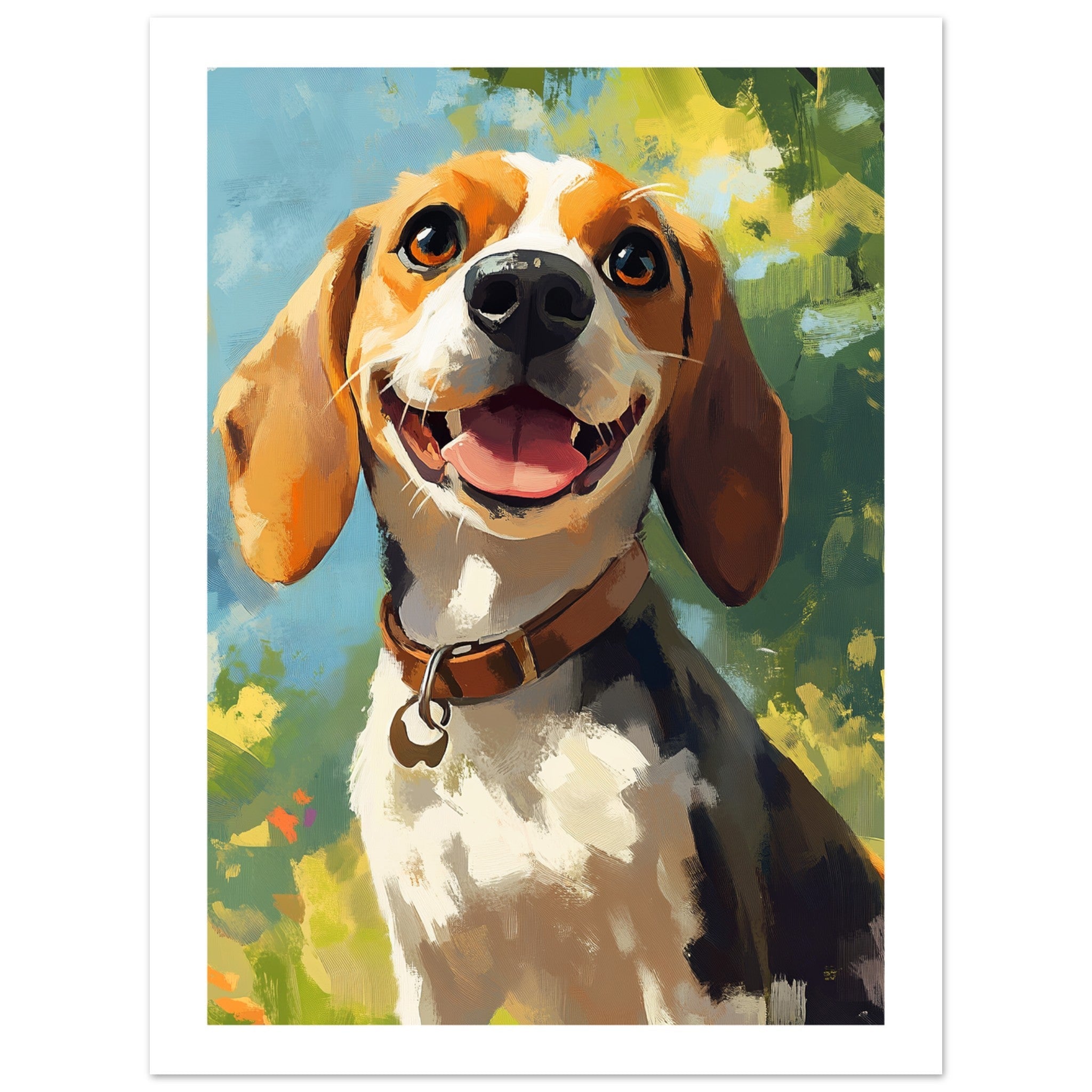 Beagle poster / Beagle Art Work / Beagle Print