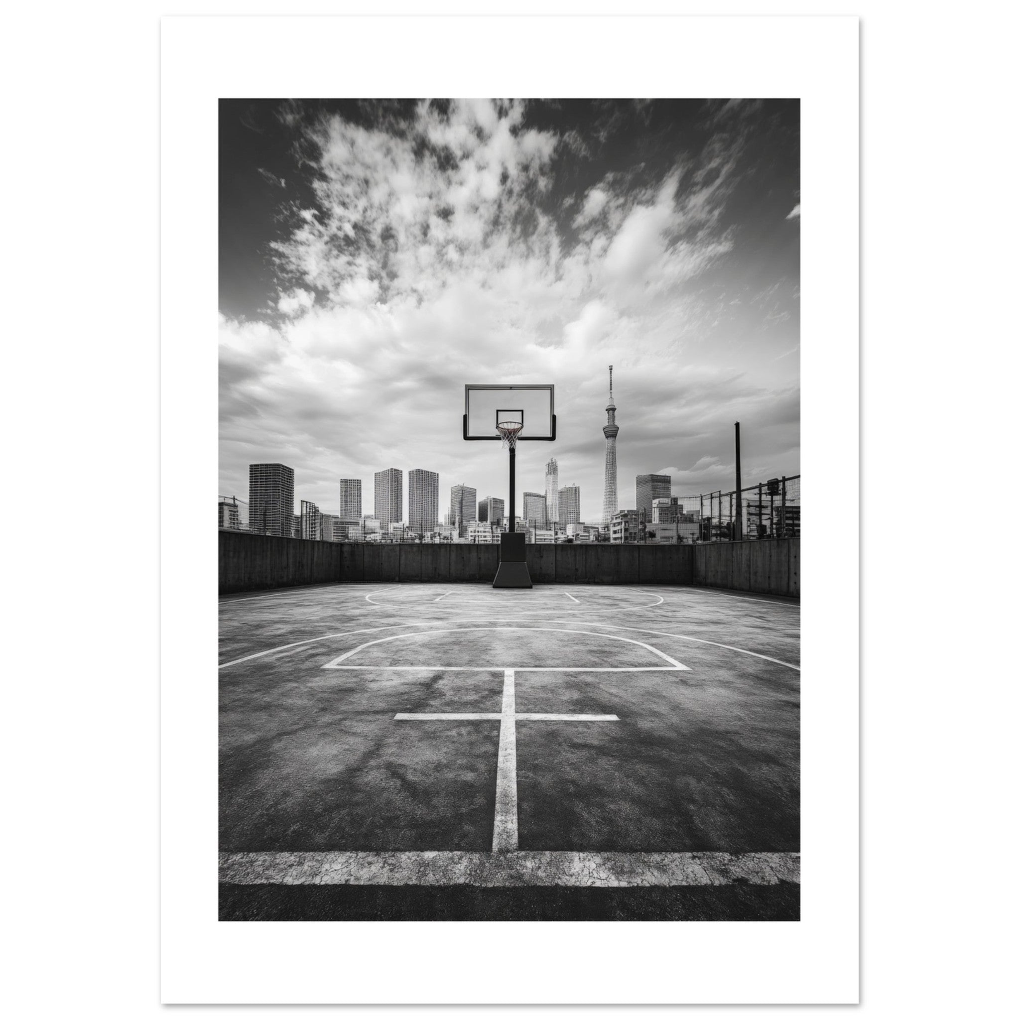 Basketball Court in Tokyo Japan 5
