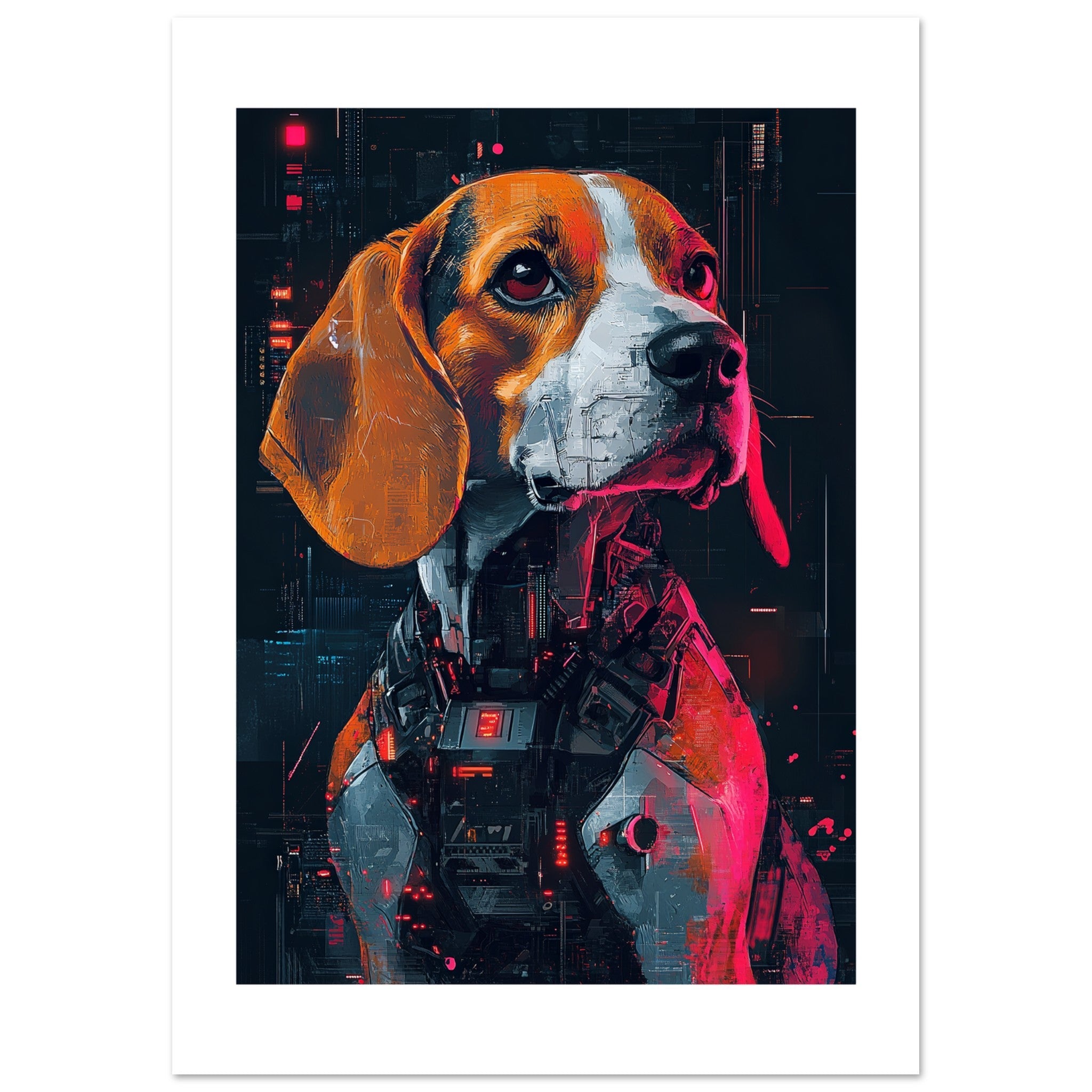 Beagle poster / Beagle Art Work / Beagle Print