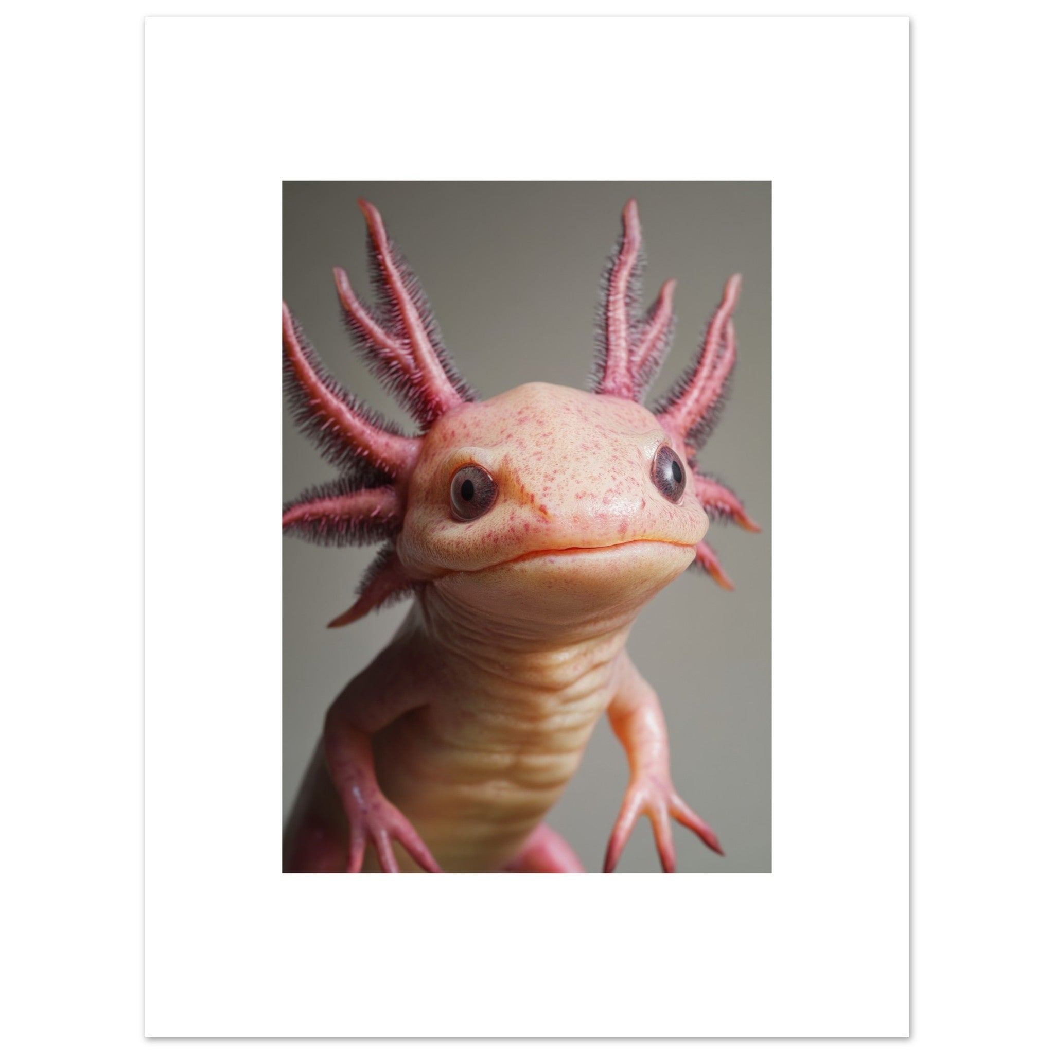 Axolotl portrait