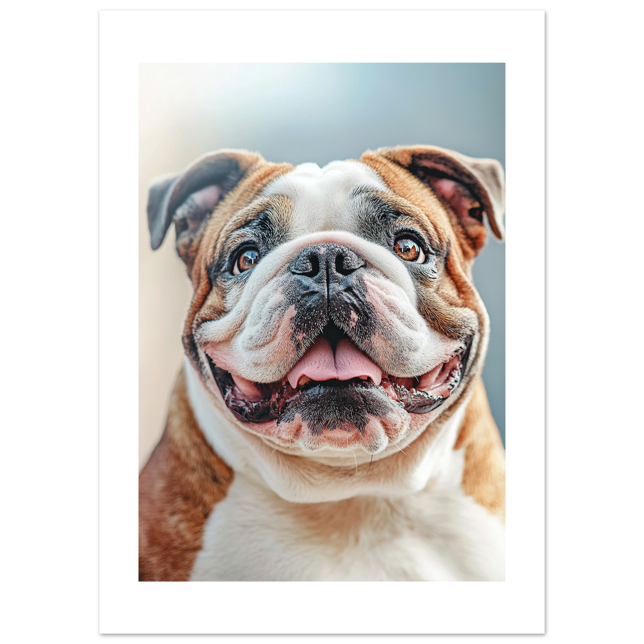 Bulldog Poster / Bulldog Art Work / Bulldog Print