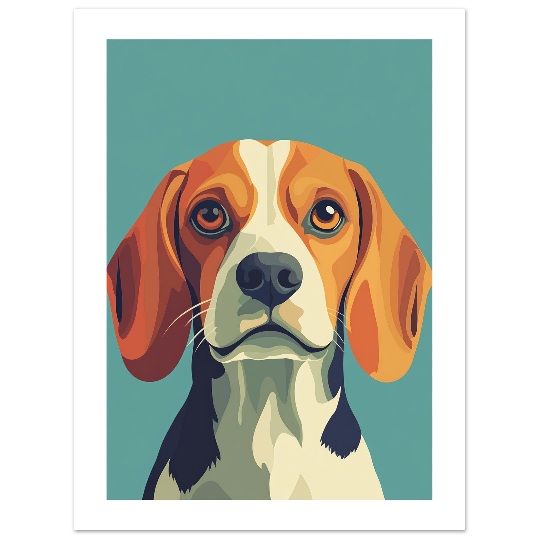 Beagle poster / Beagle Art Work / Beagle Print