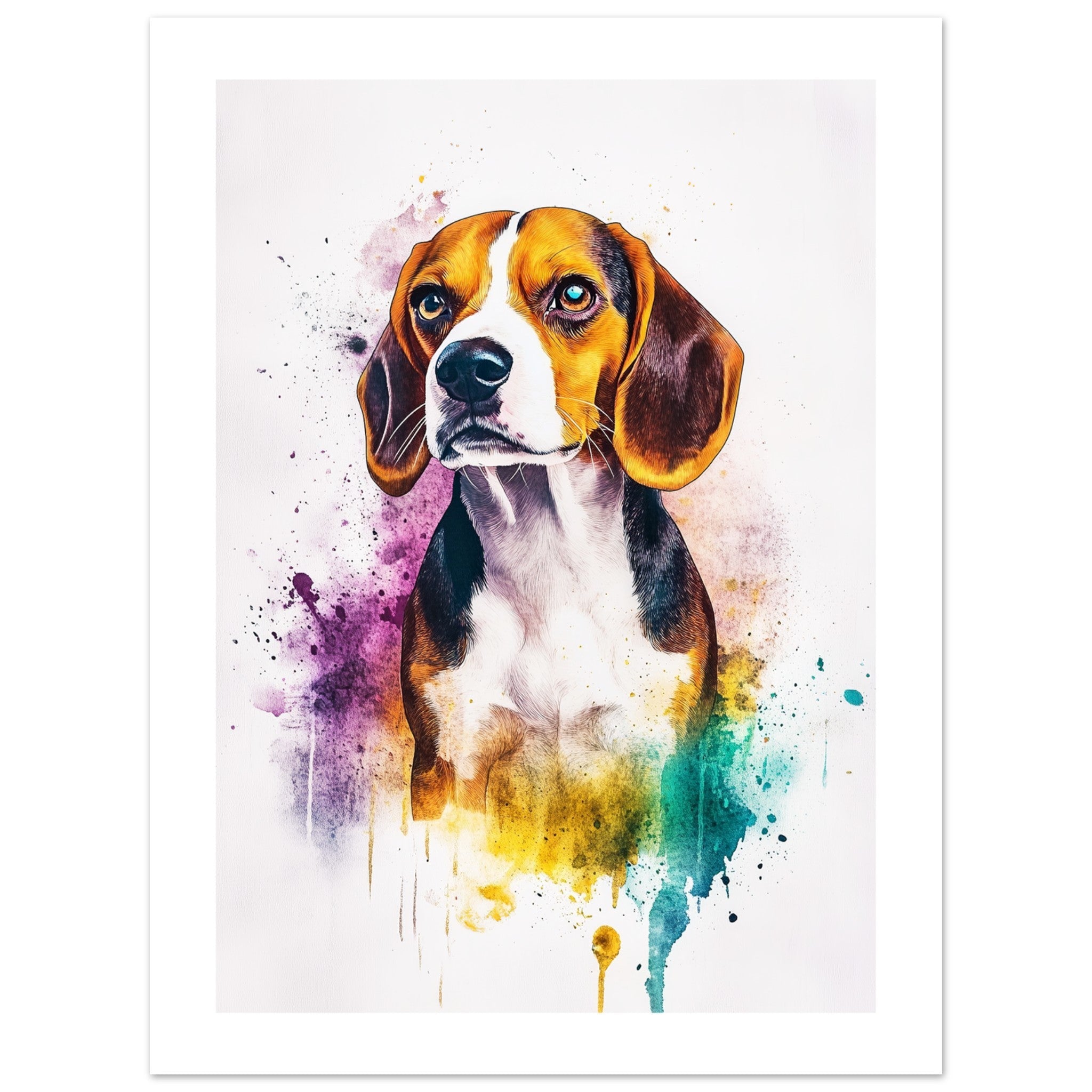 Beagle poster / Beagle Art Work / Beagle Print