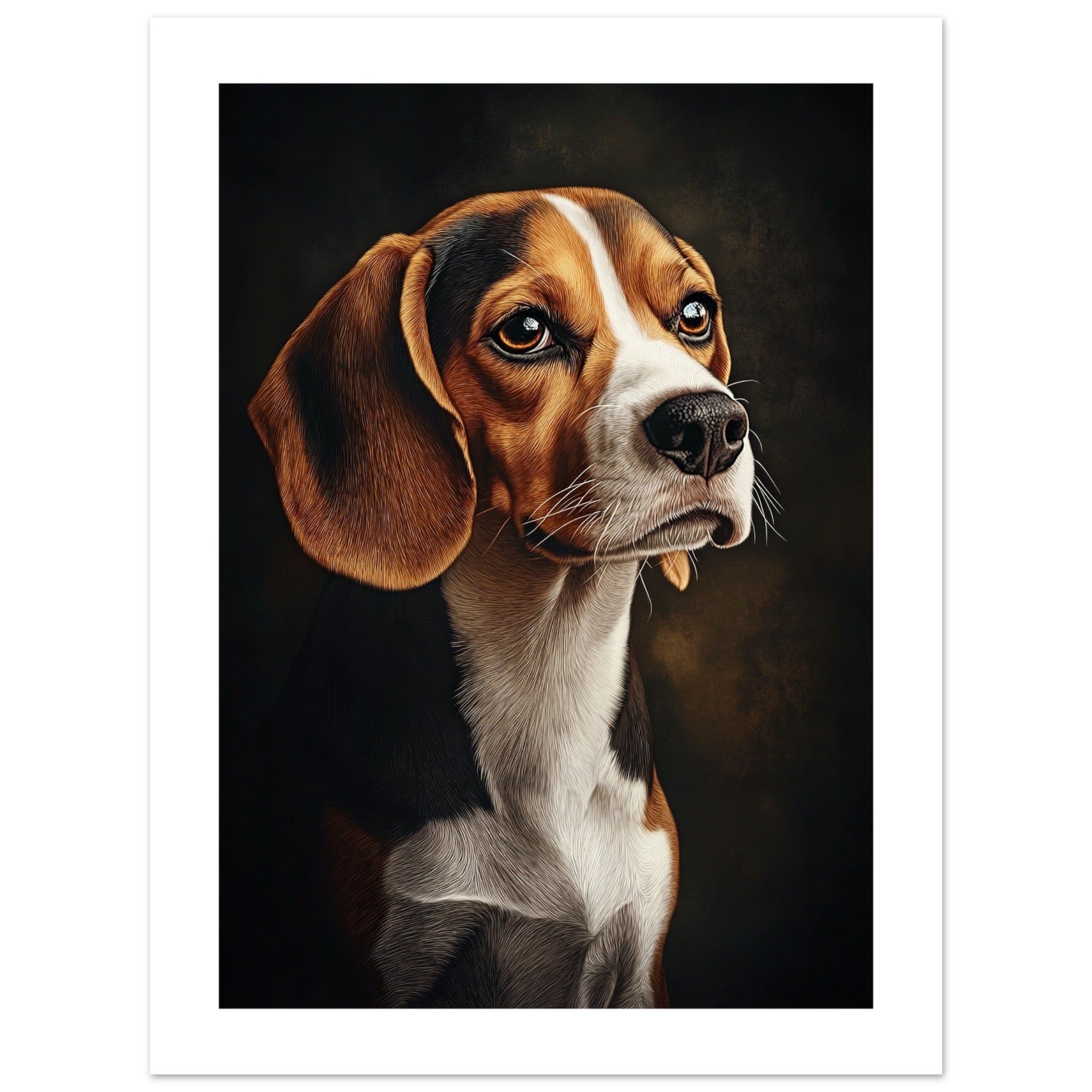 Beagle poster / Beagle Art Work / Beagle Print