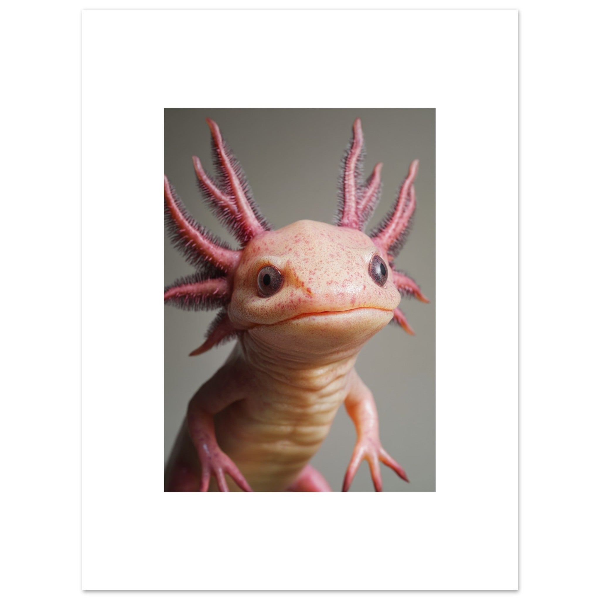 Axolotl portrait