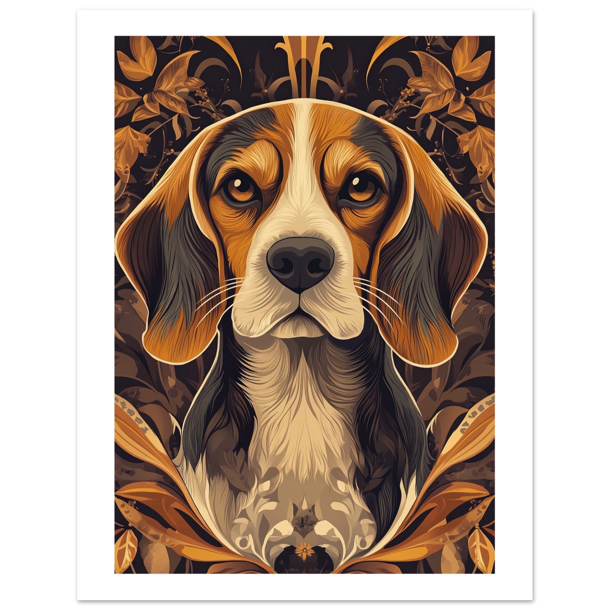 Beagle poster / Beagle Art Work / Beagle Print