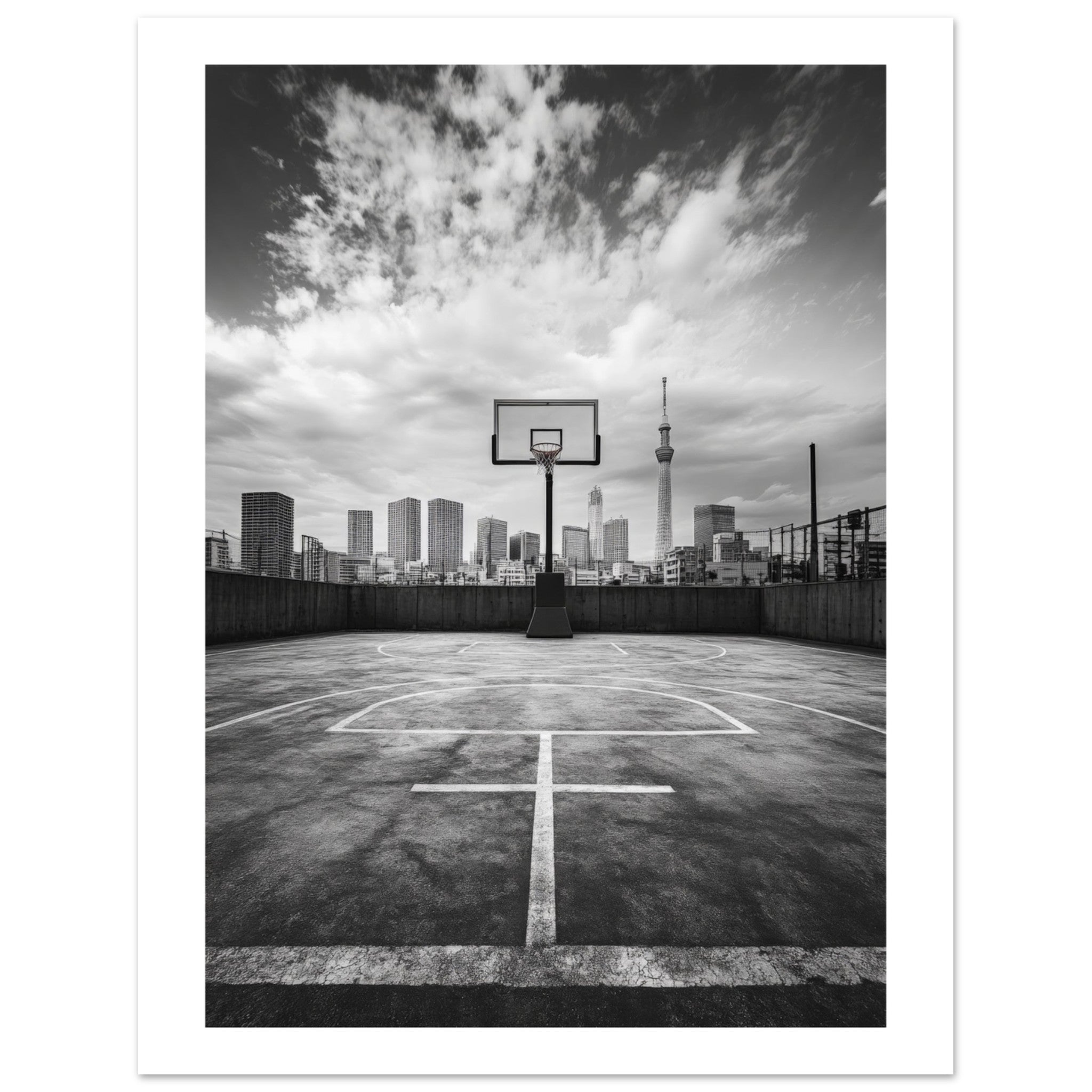 Basketball Court in Tokyo Japan 5
