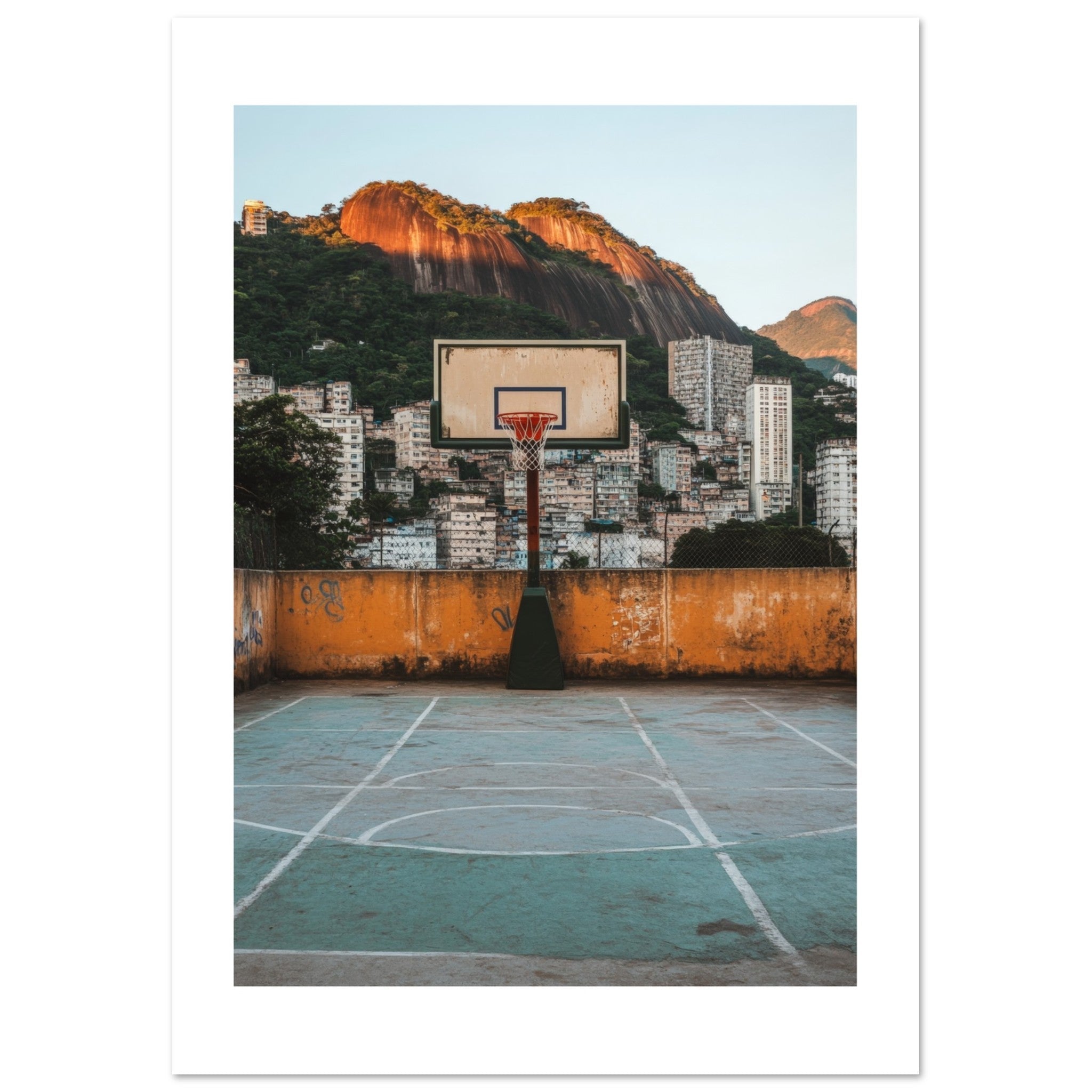 Basketball Court in Favela Rio de Janeiro 5