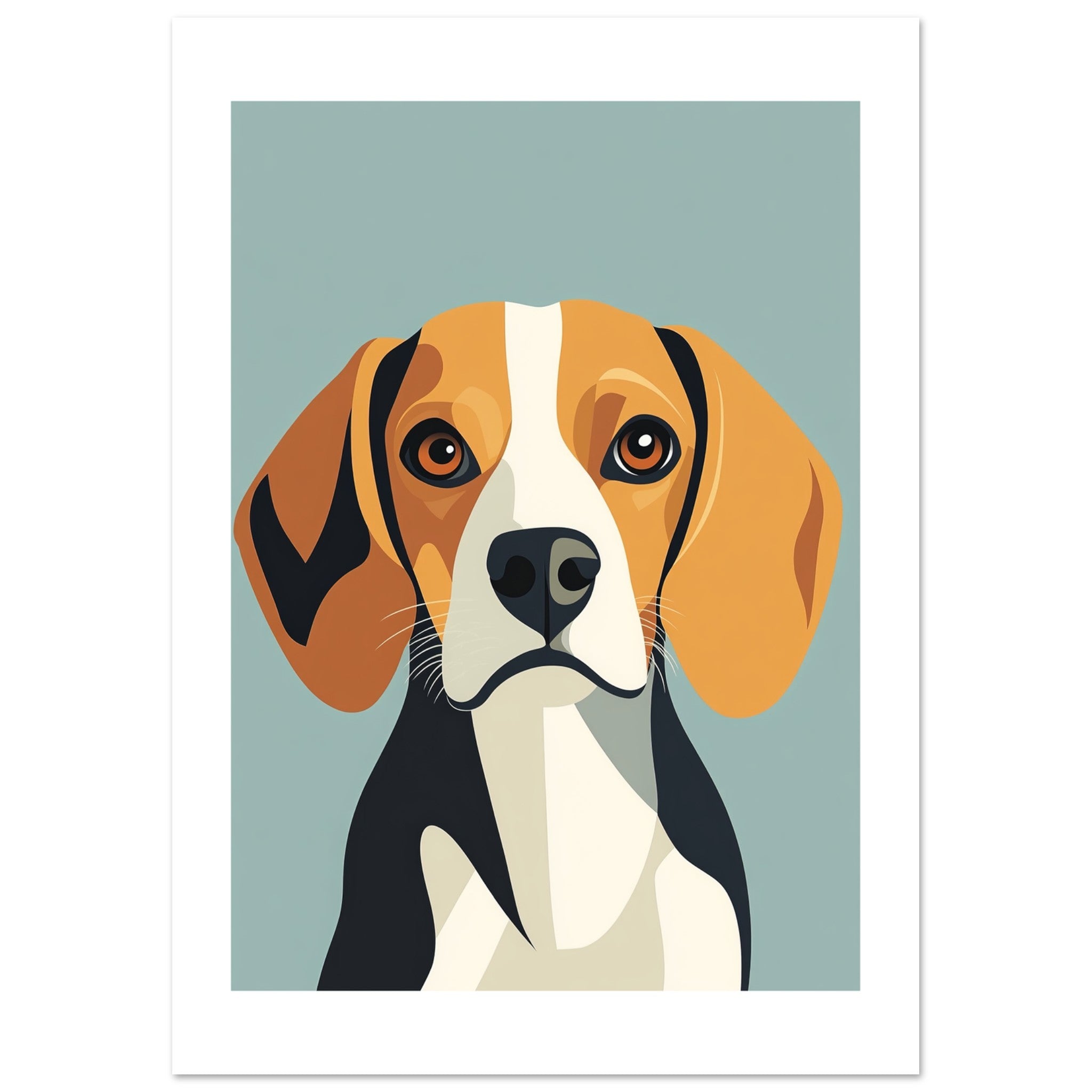 Beagle poster / Beagle Art Work / Beagle Print
