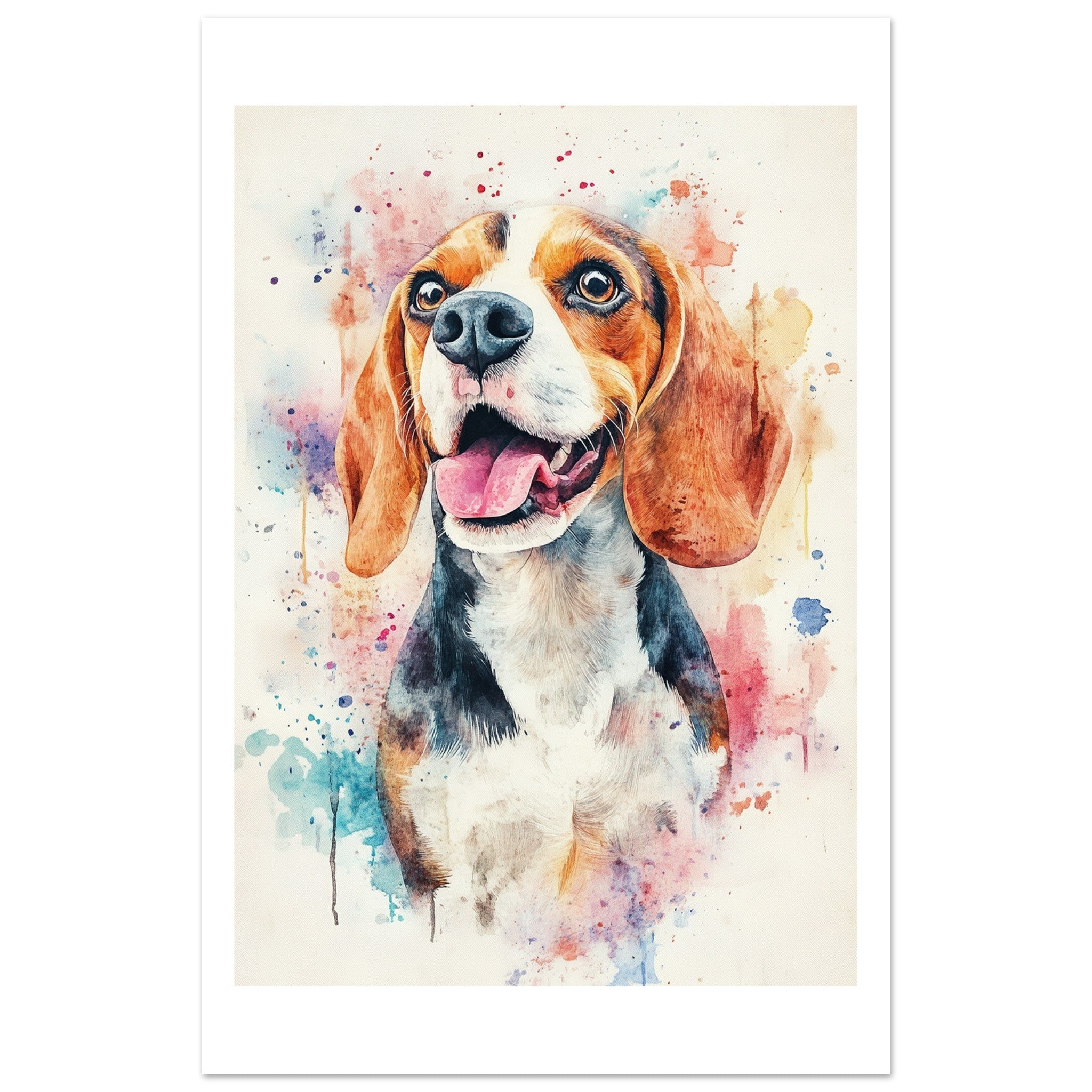 Beagle poster / Beagle Art Work / Beagle Print
