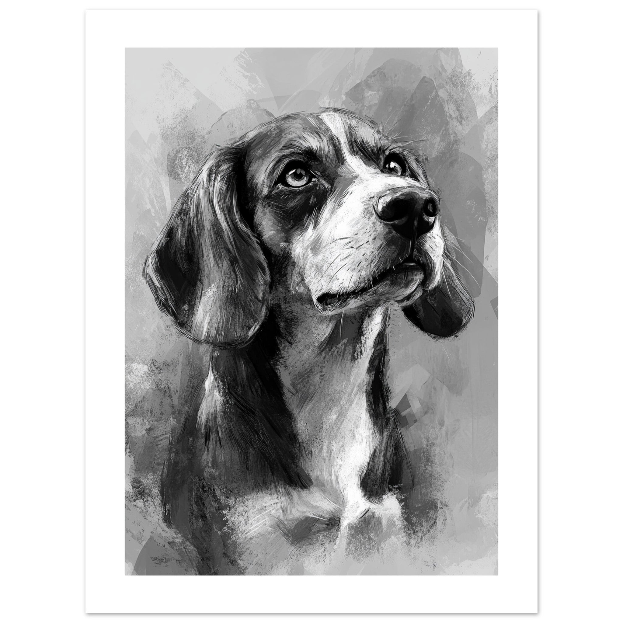 Beagle poster / Beagle Art Work / Beagle Print