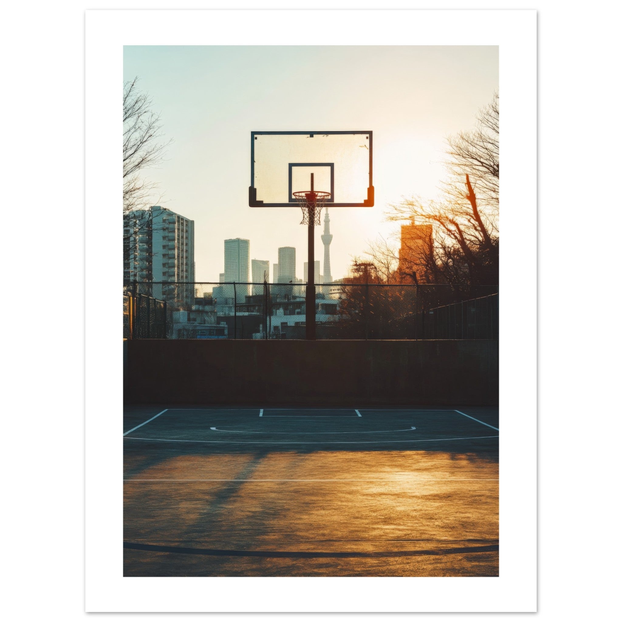 Basketball Court in Tokyo Japan 1