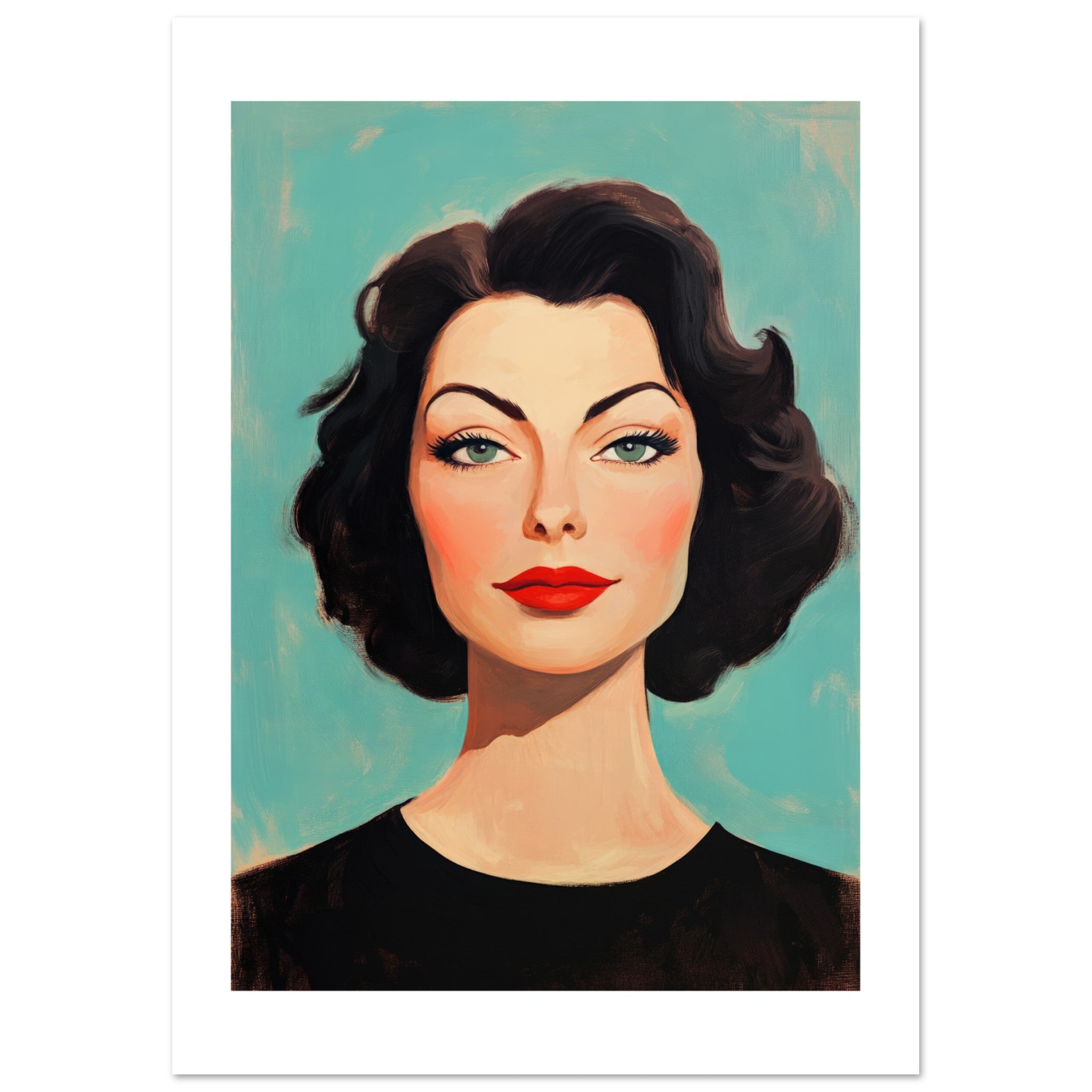 Ava Gardner Poster Art Print // Wall-Art Of Famous Ava Gardner