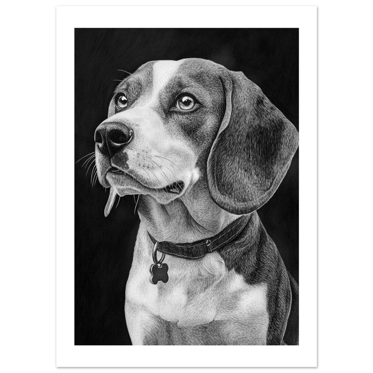 Beagle poster / Beagle Art Work / Beagle Print